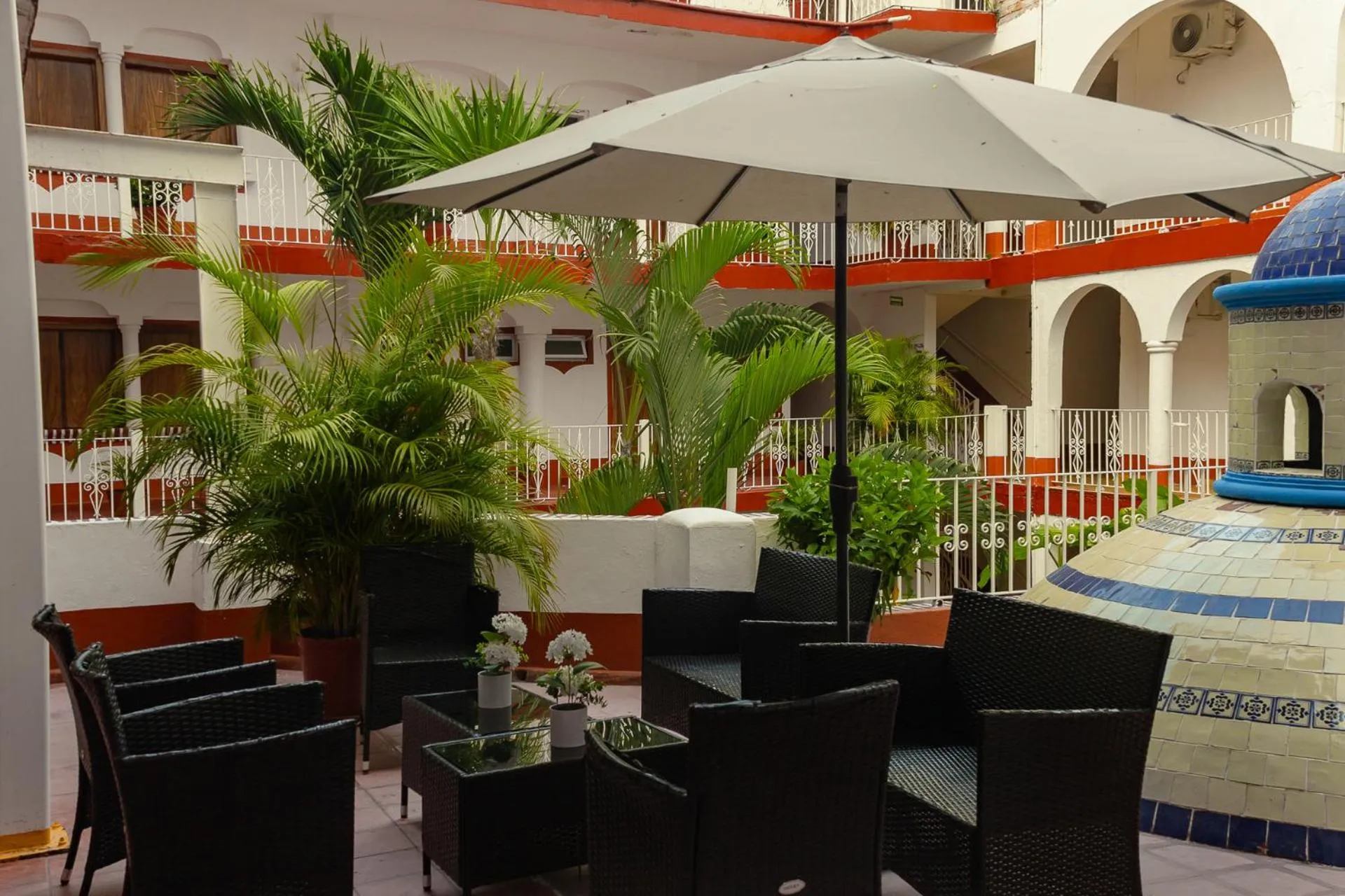 Living room in Hotel Encino Malecón Centro Puerto Vallarta