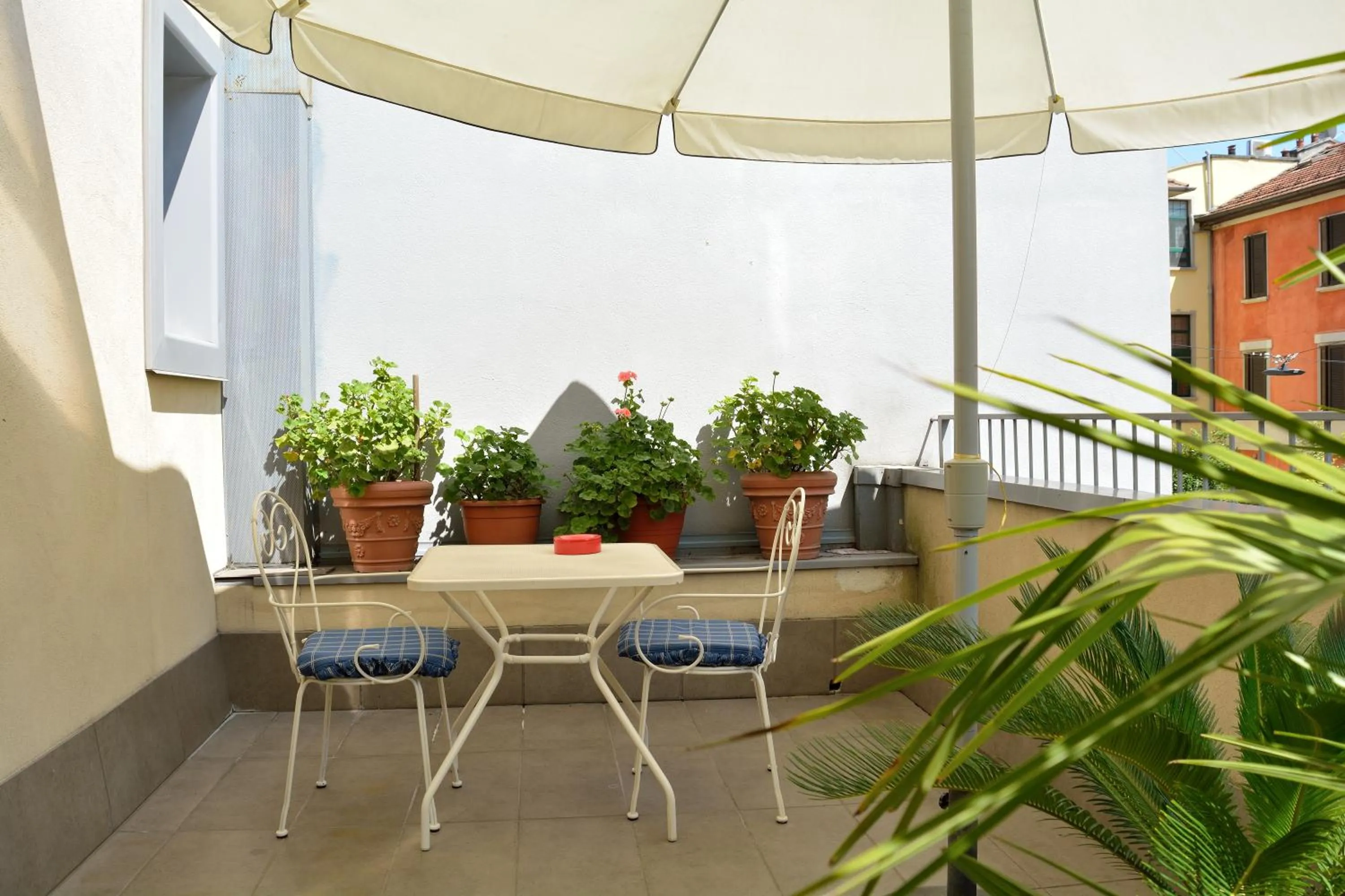 Patio in Hotel Susa