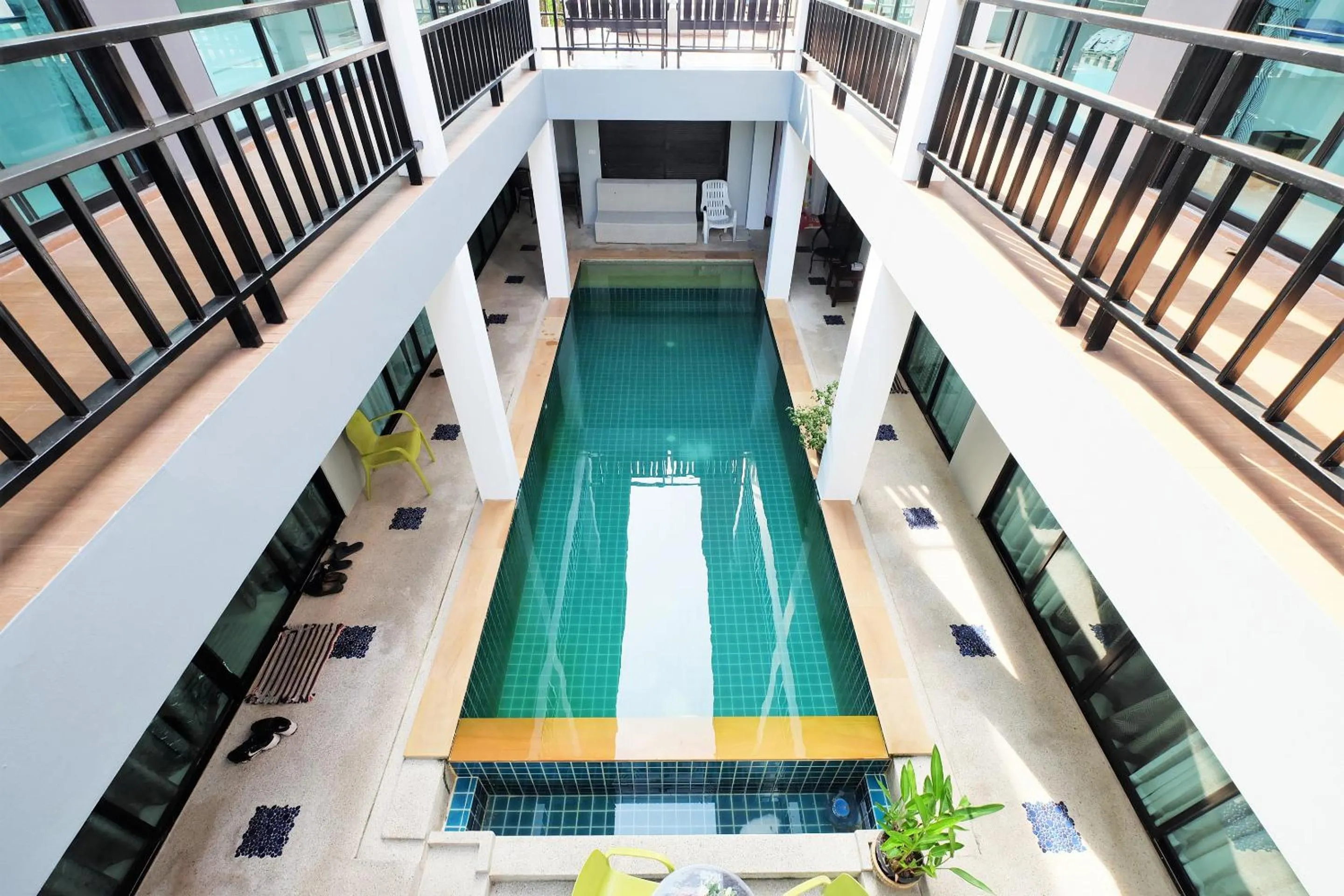 Pool view in Tina Boutique Resort