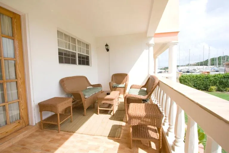 Patio in Cool Running Apartments