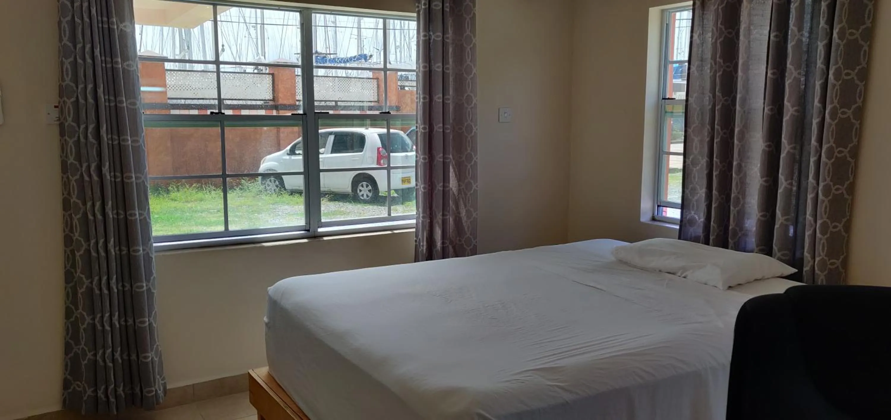 Bed in Cool Running Apartments