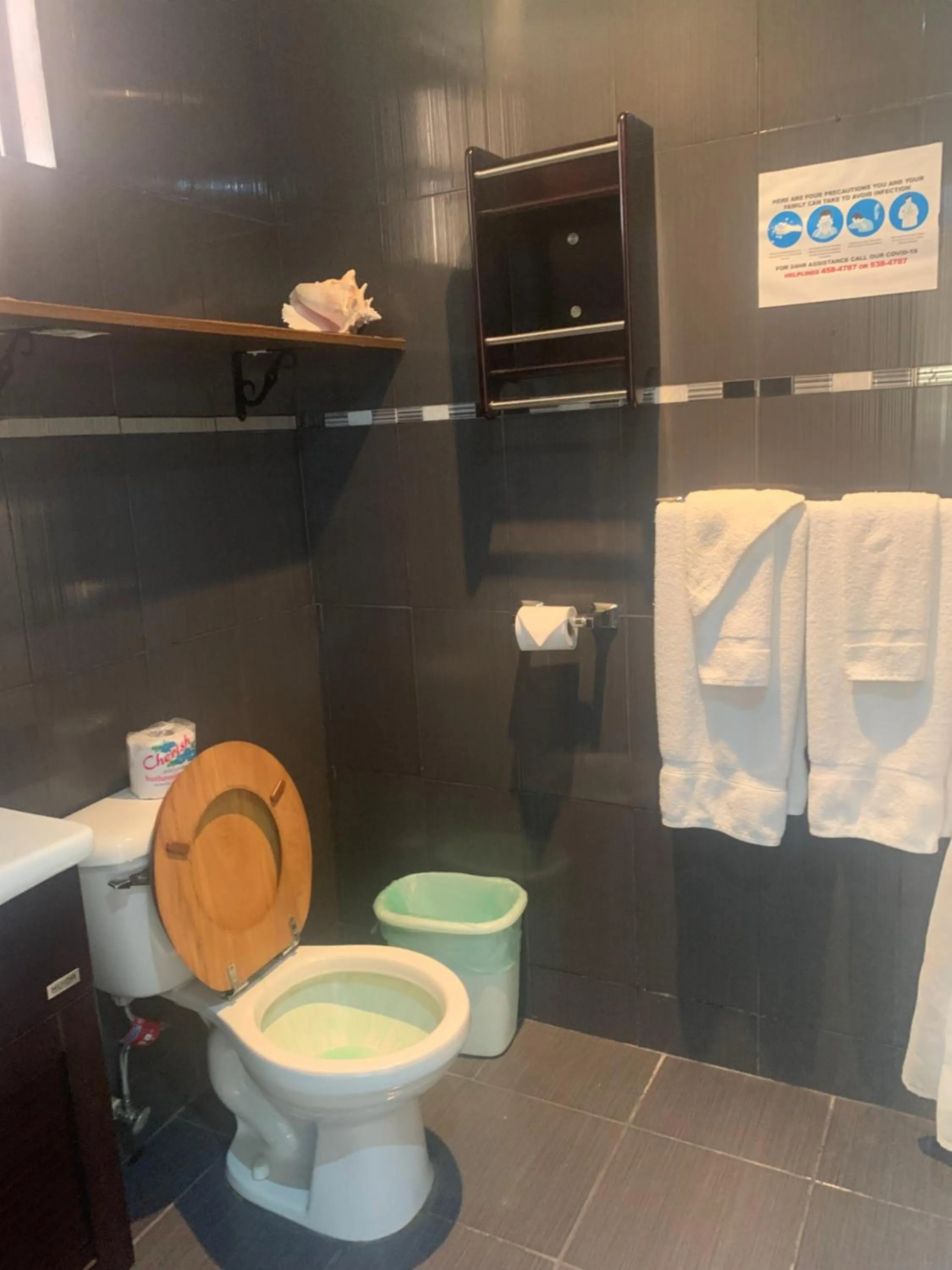 Toilet in Cool Running Apartments