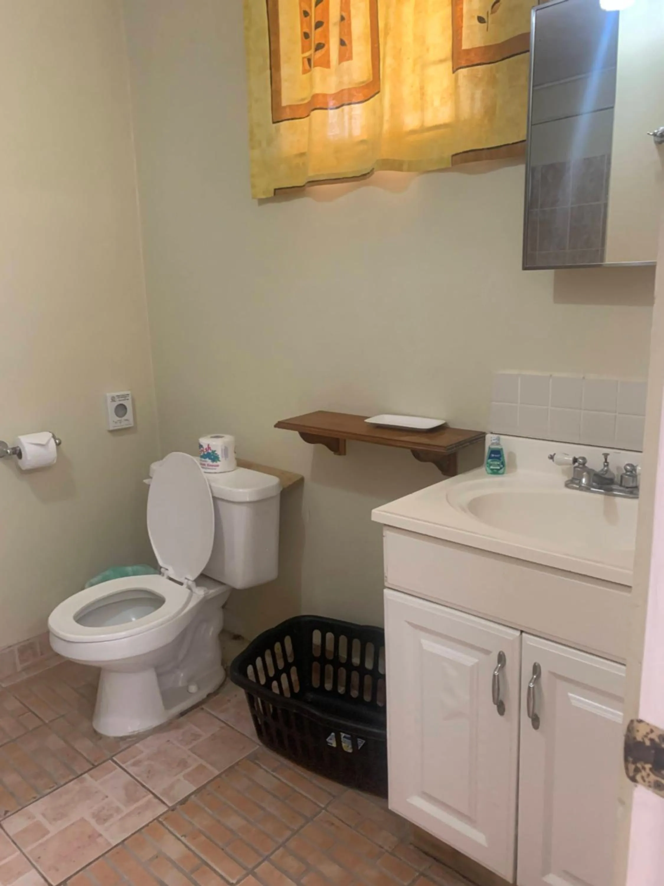 Toilet in Cool Running Apartments