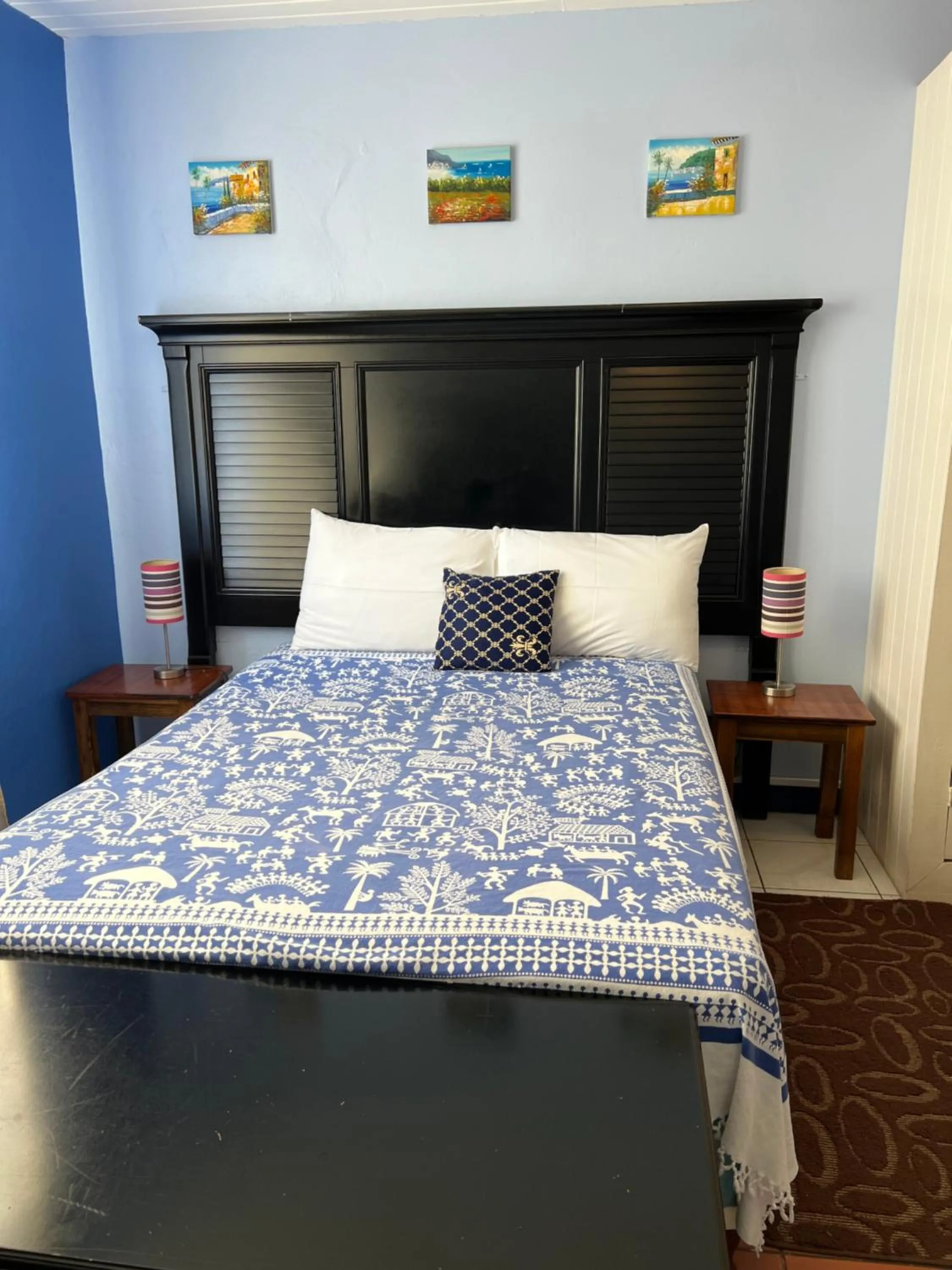 Bed in Cool Running Apartments