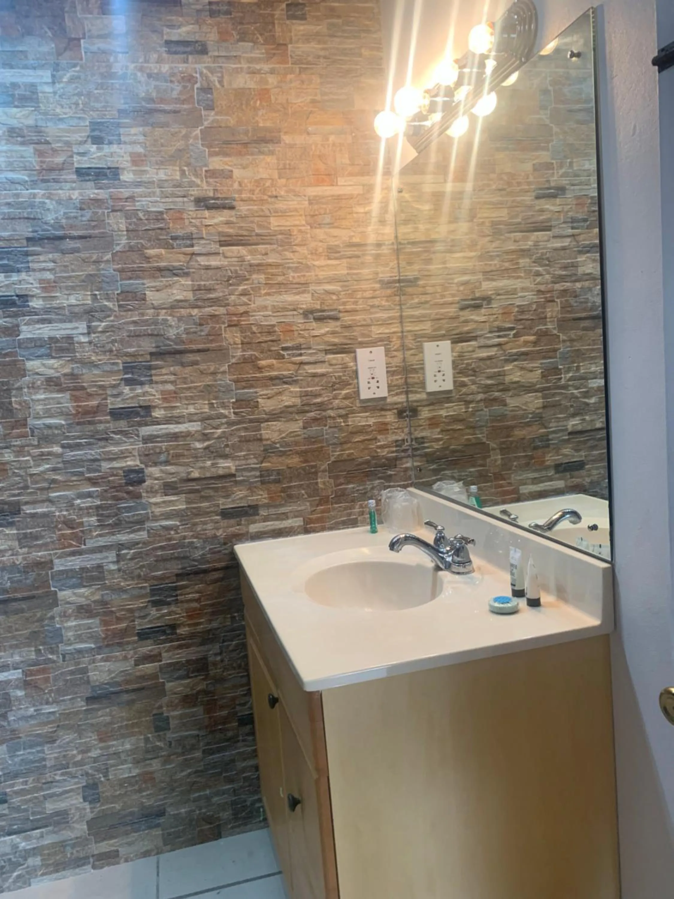 Bathroom in Cool Running Apartments