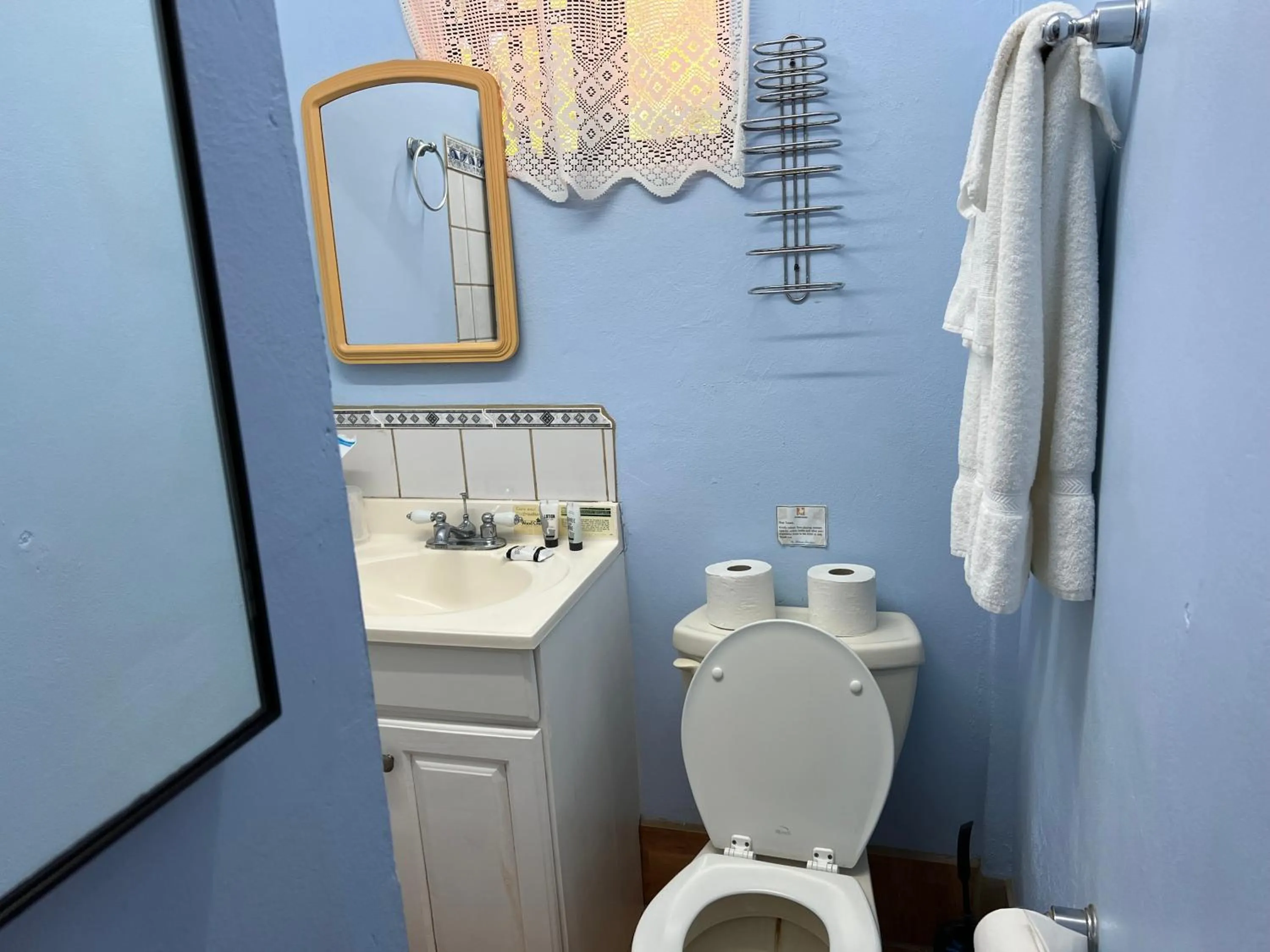 Toilet in Cool Running Apartments