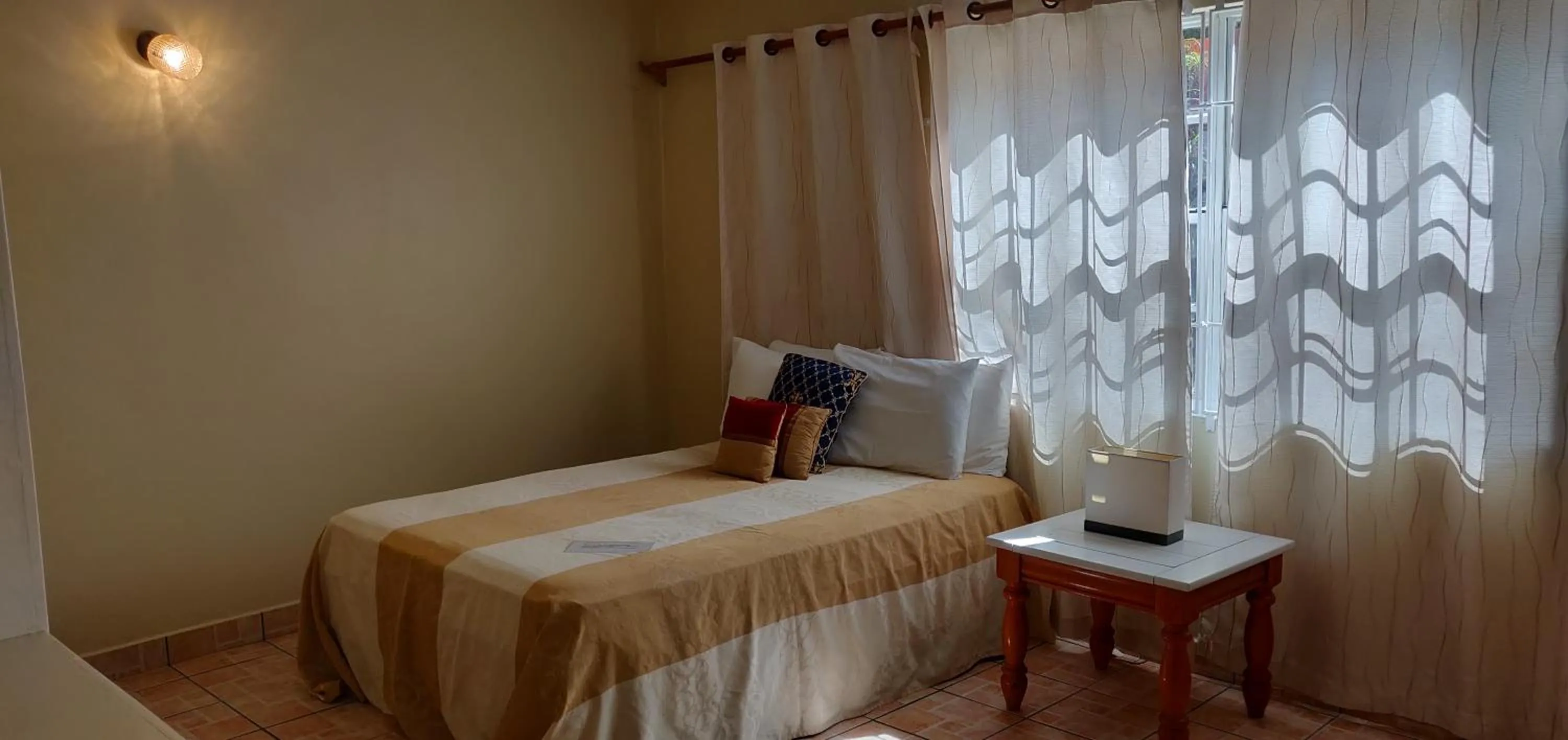 Bedroom, Bed in Cool Running Apartments