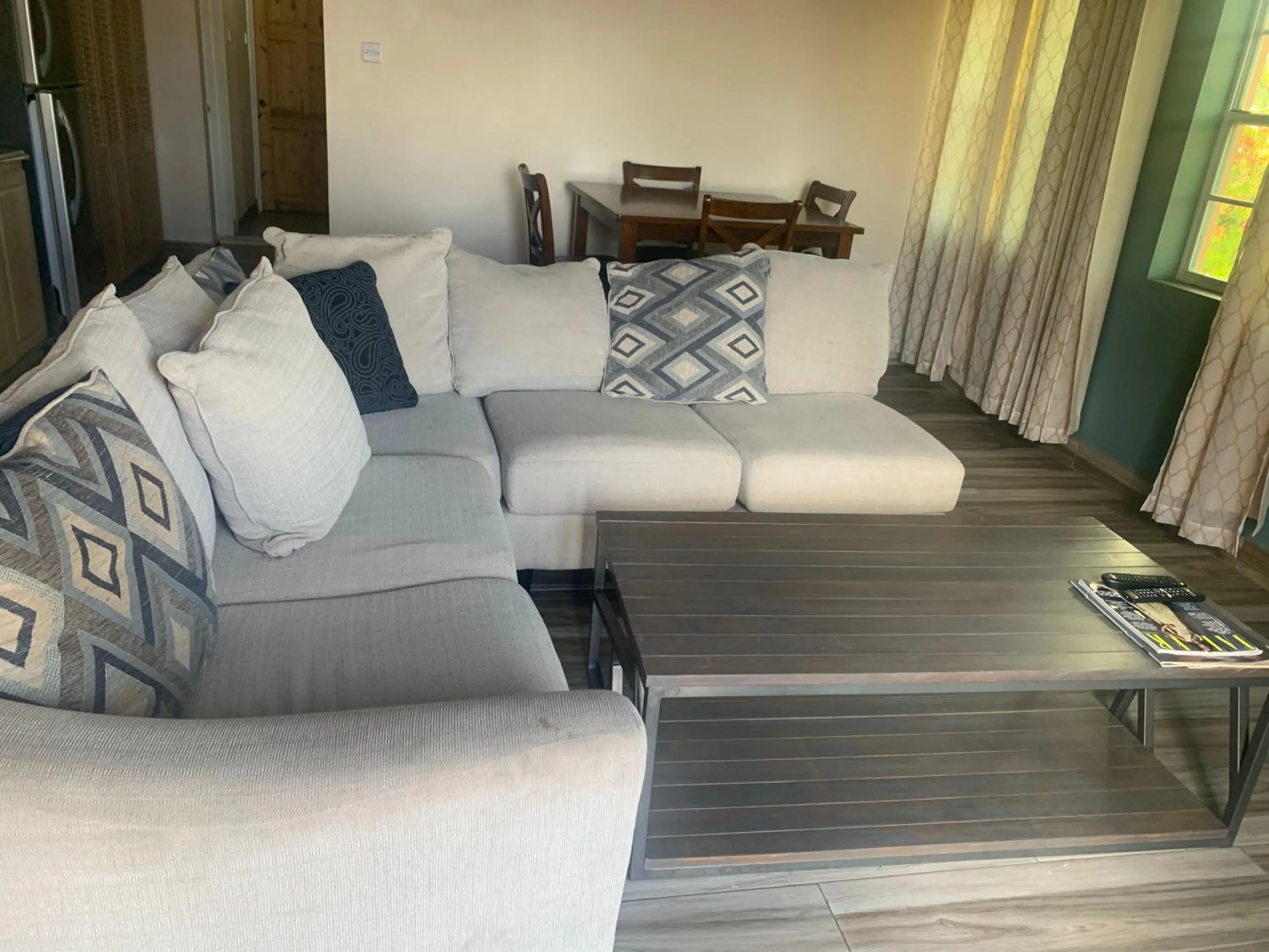 Living room in Cool Running Apartments