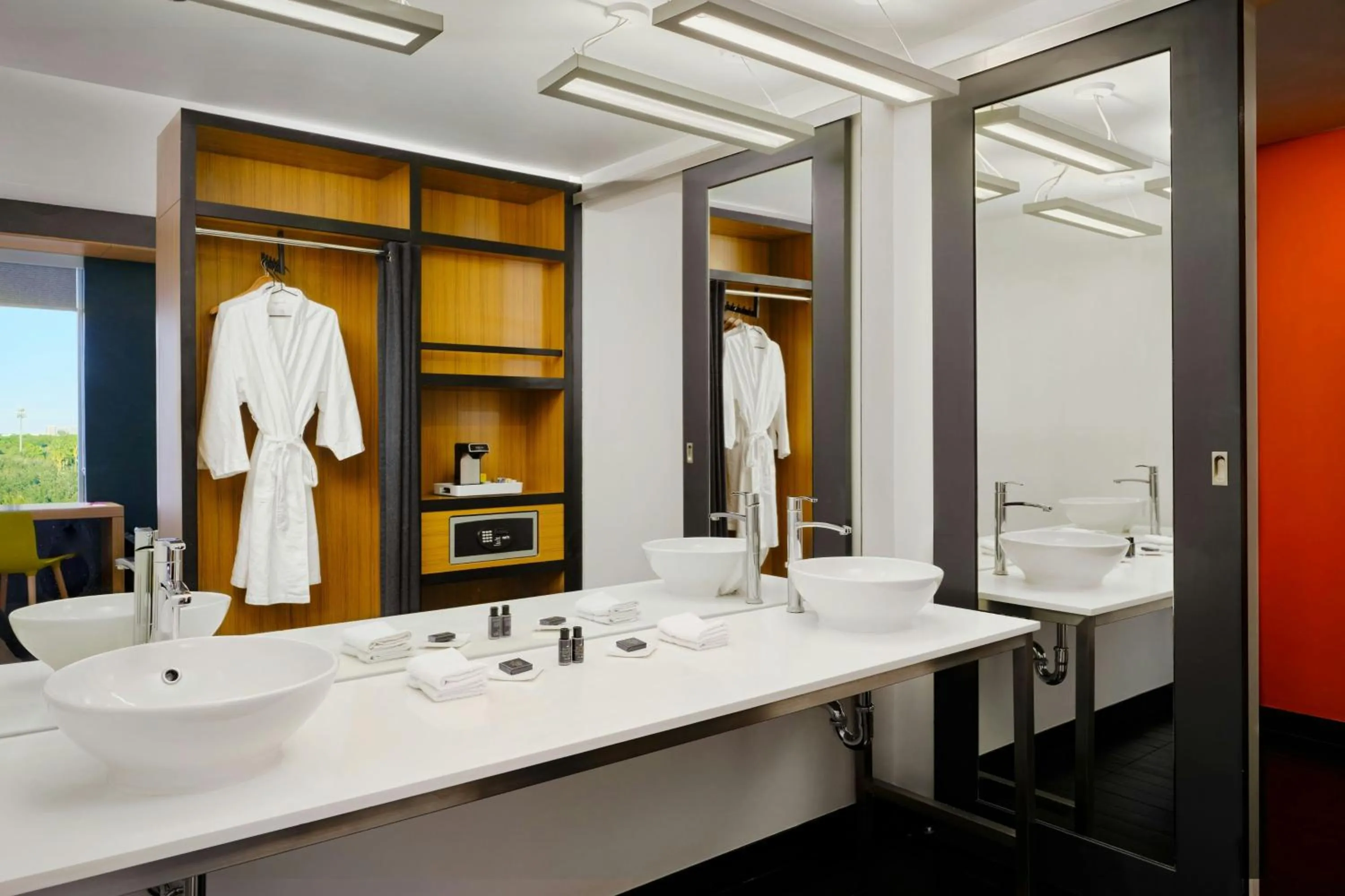 Bathroom in Aloft Miami Doral