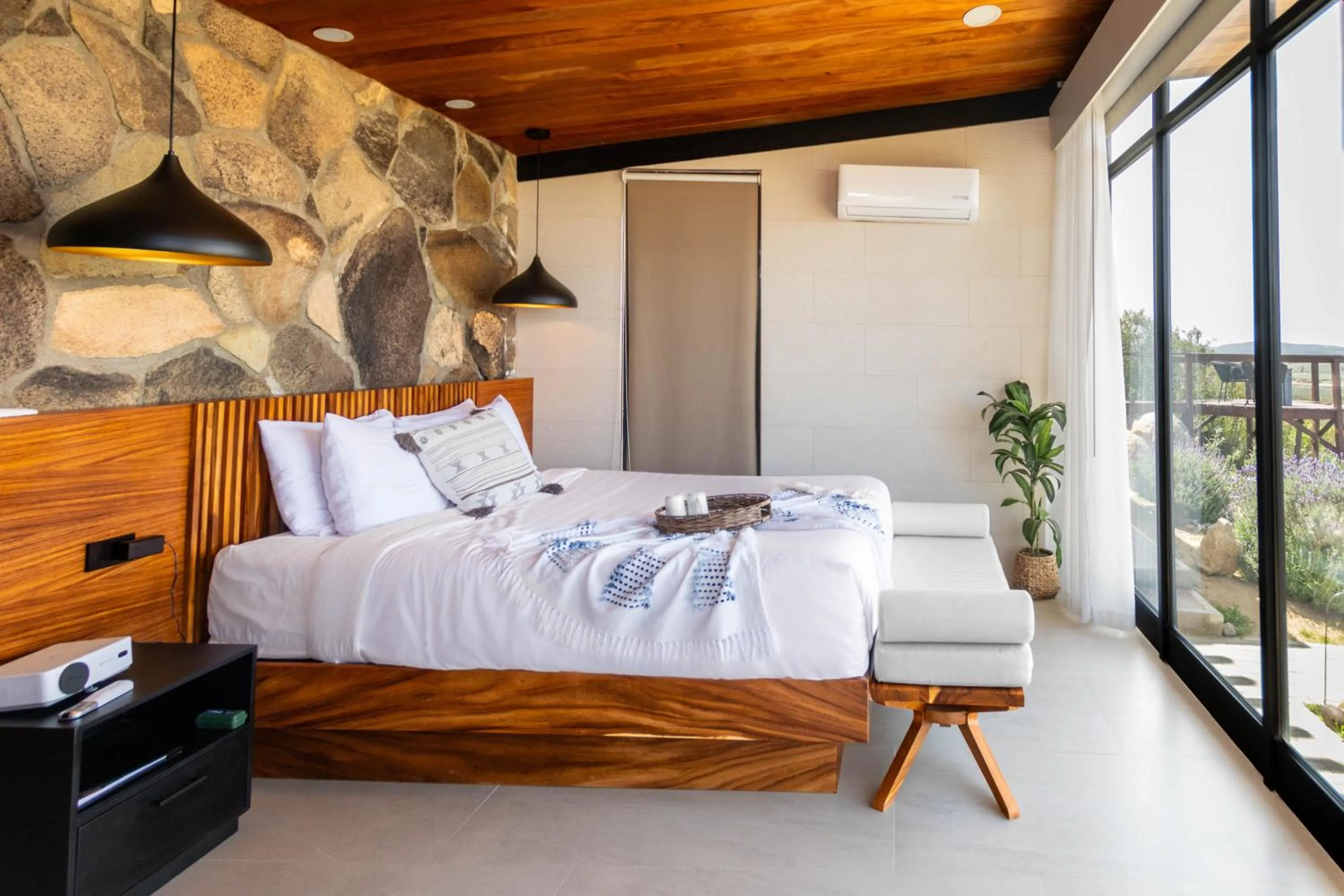 Bed in Contemplacion Resort & Spa