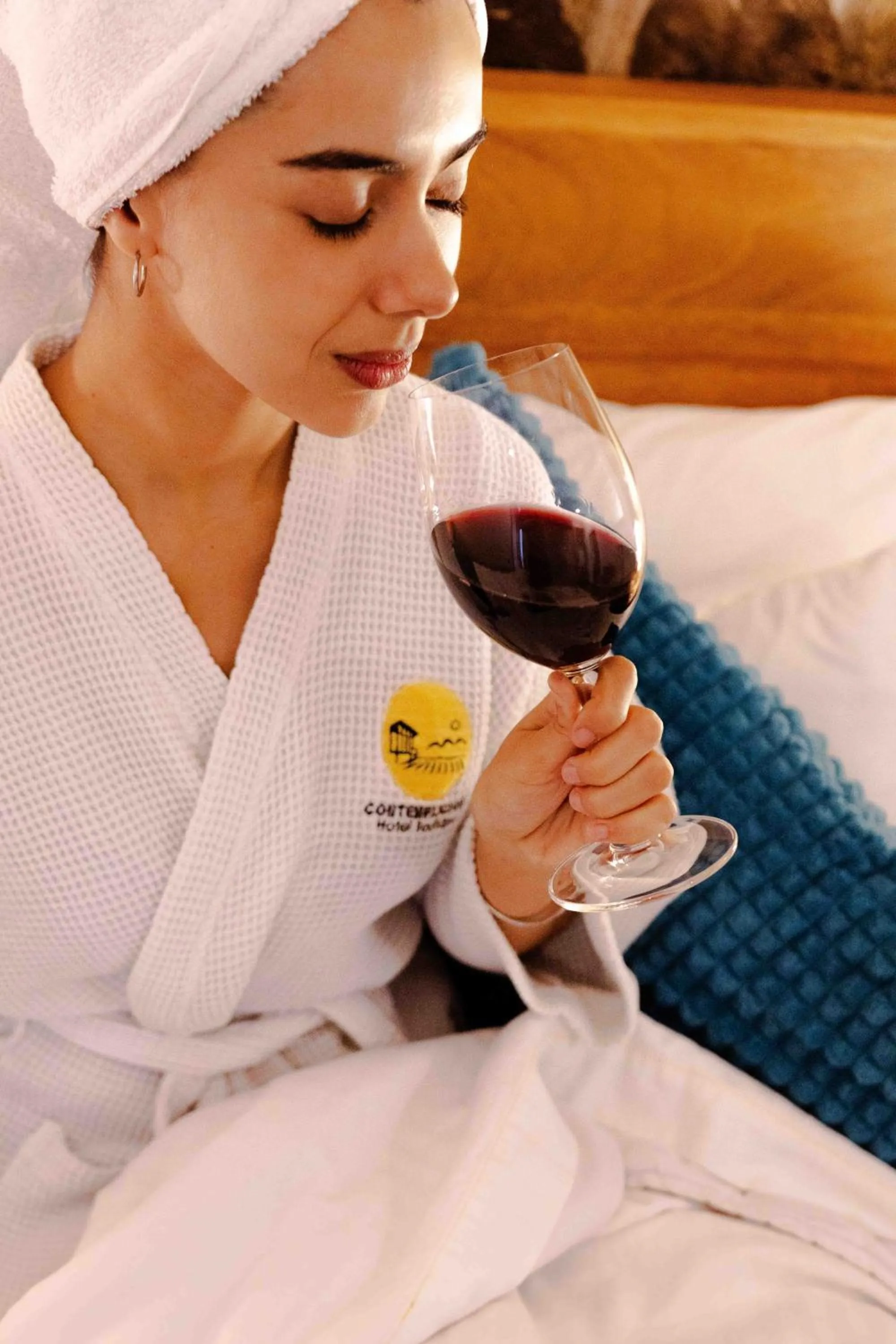 Bed in Contemplacion Resort & Spa