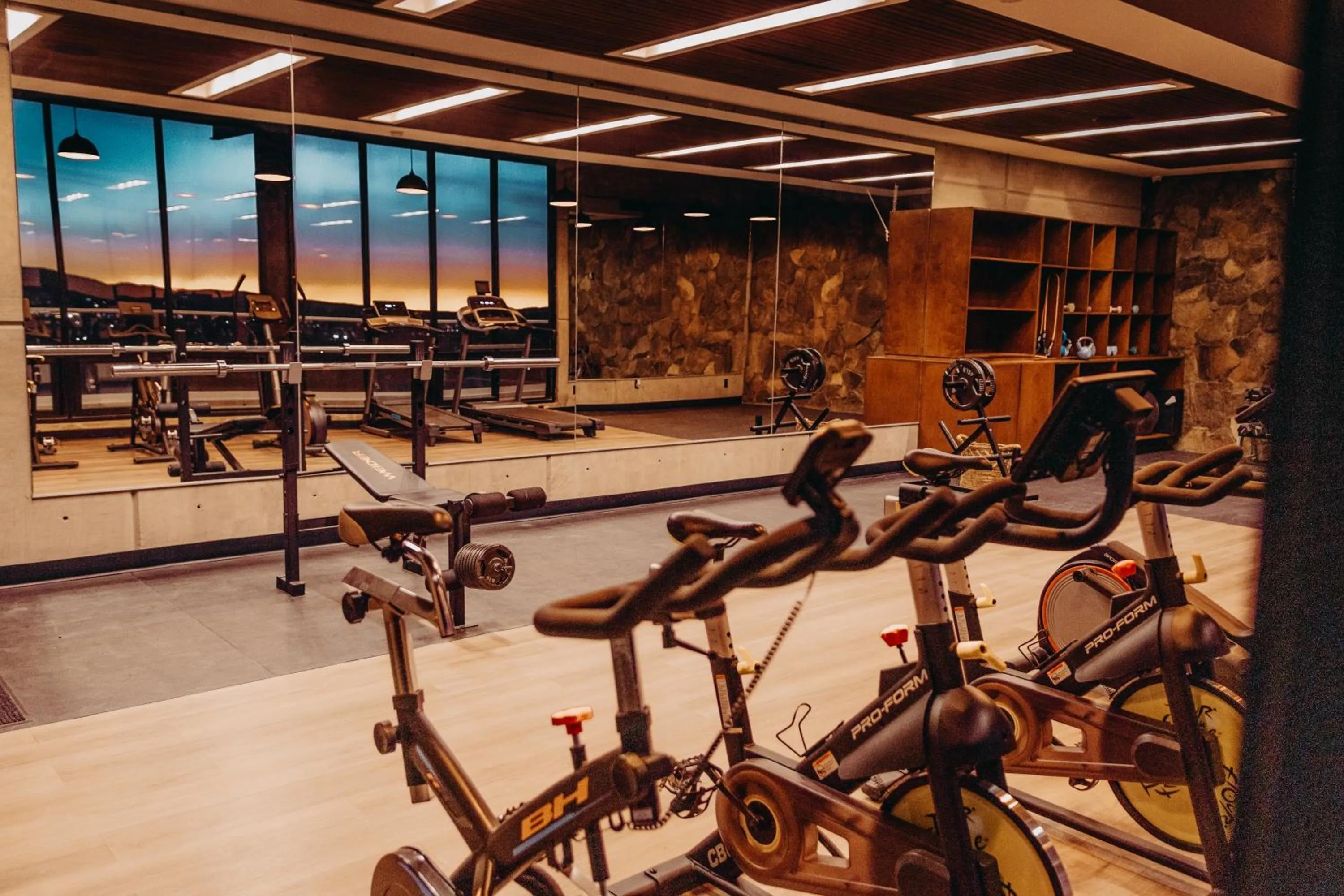 Fitness centre/facilities in Contemplacion Resort & Spa