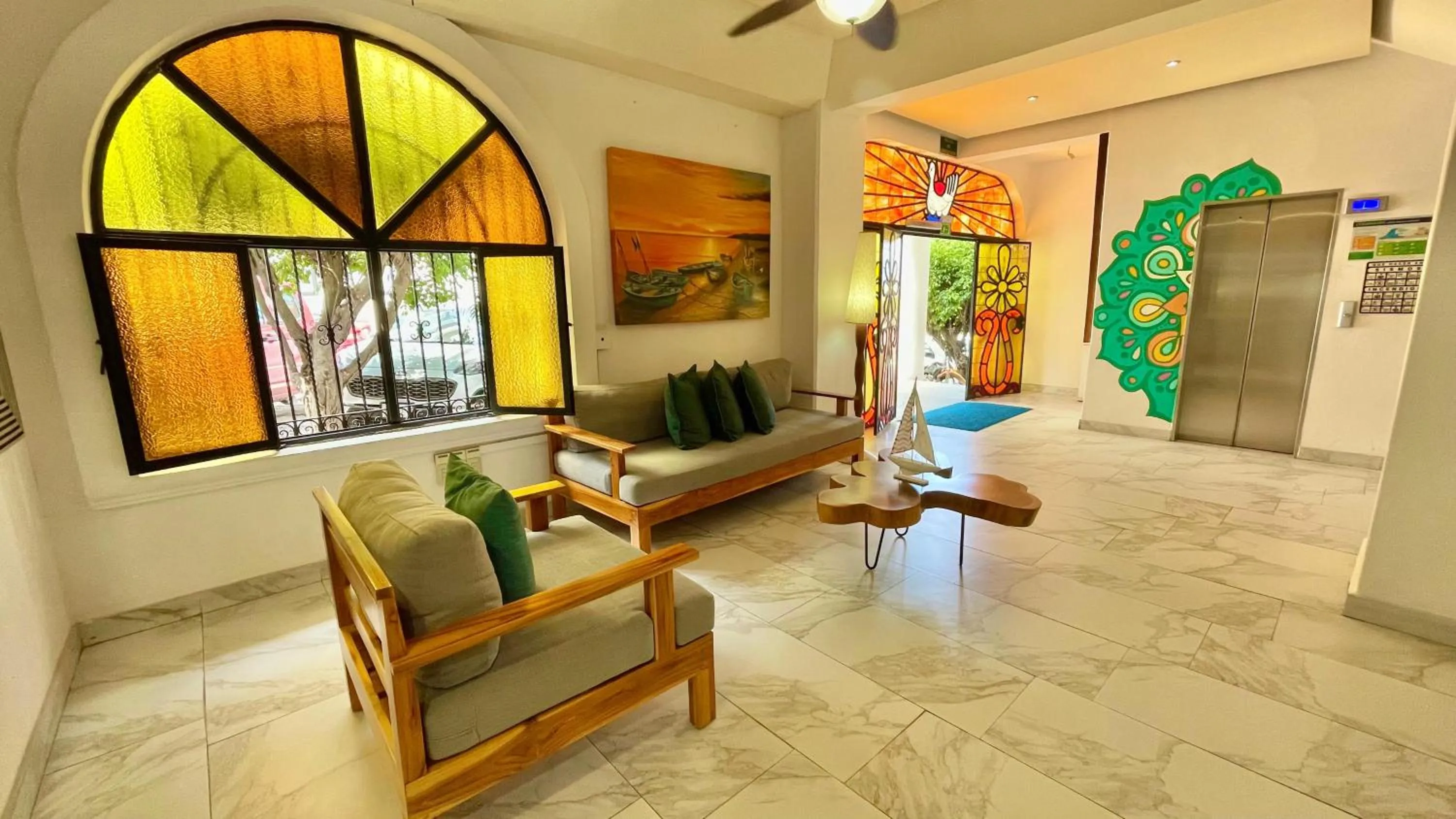 Living room in Paloma del Mar