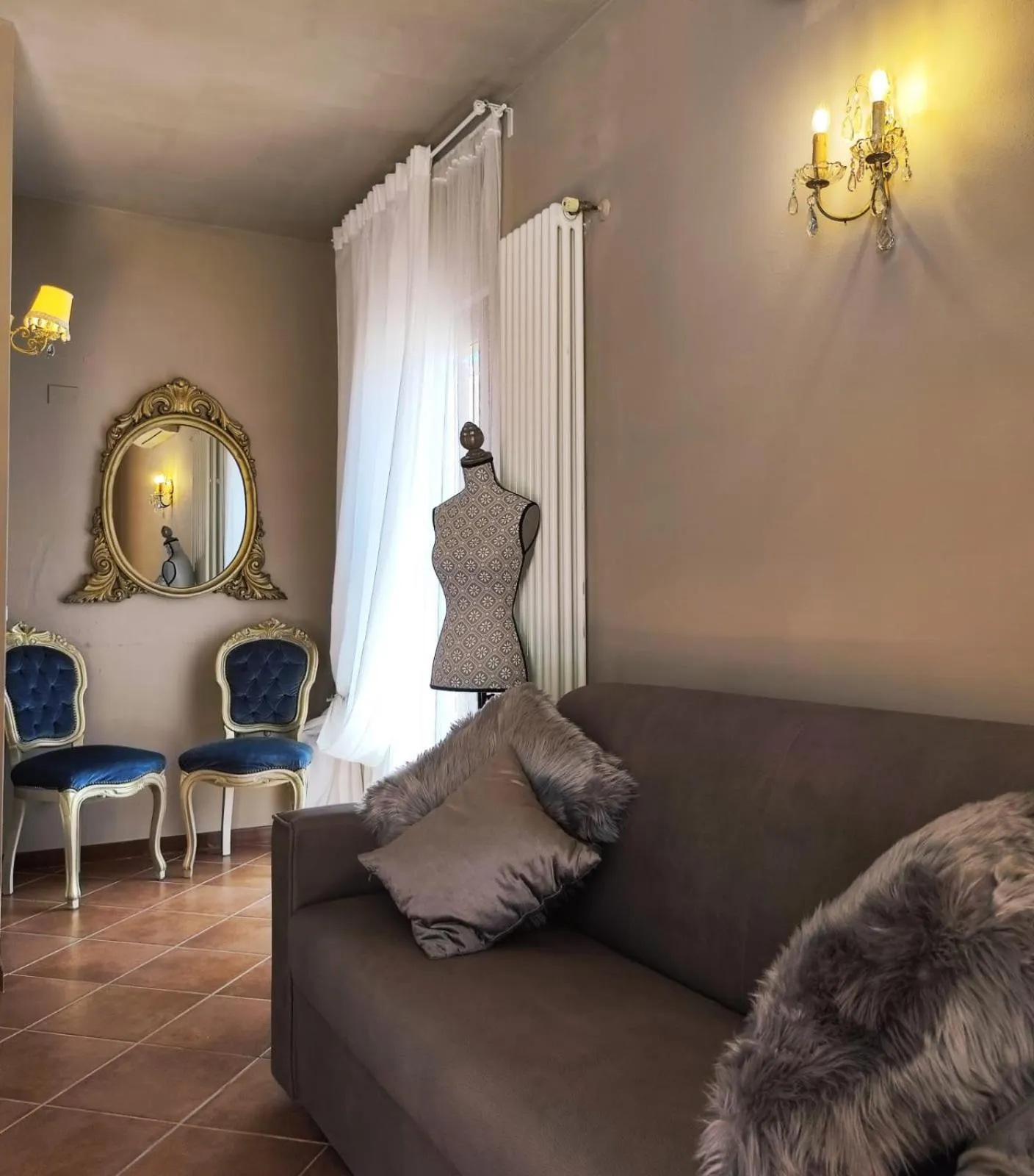 Living room in Luxury Suite Sirmione