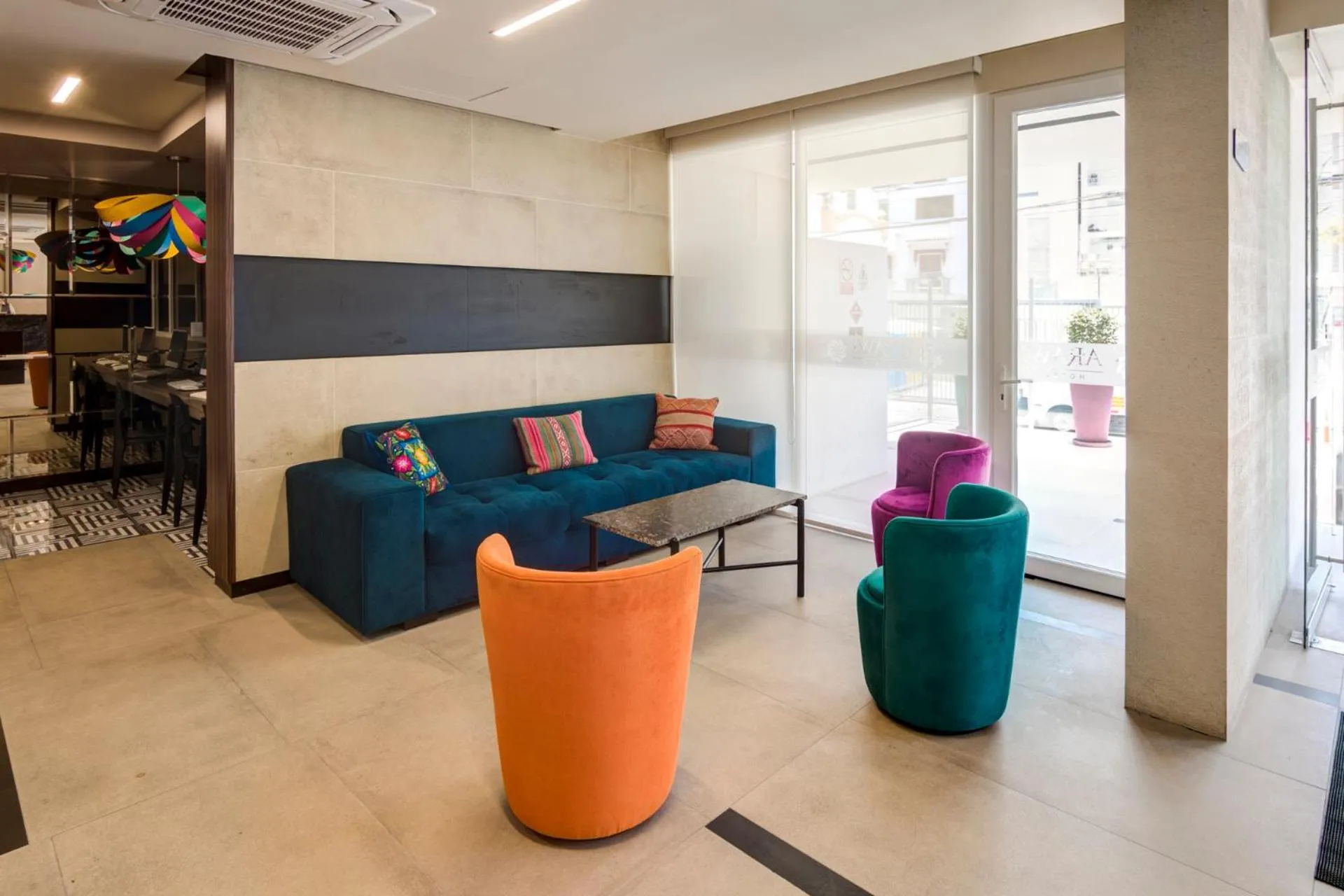 Living room in Arawi Miraflores Express