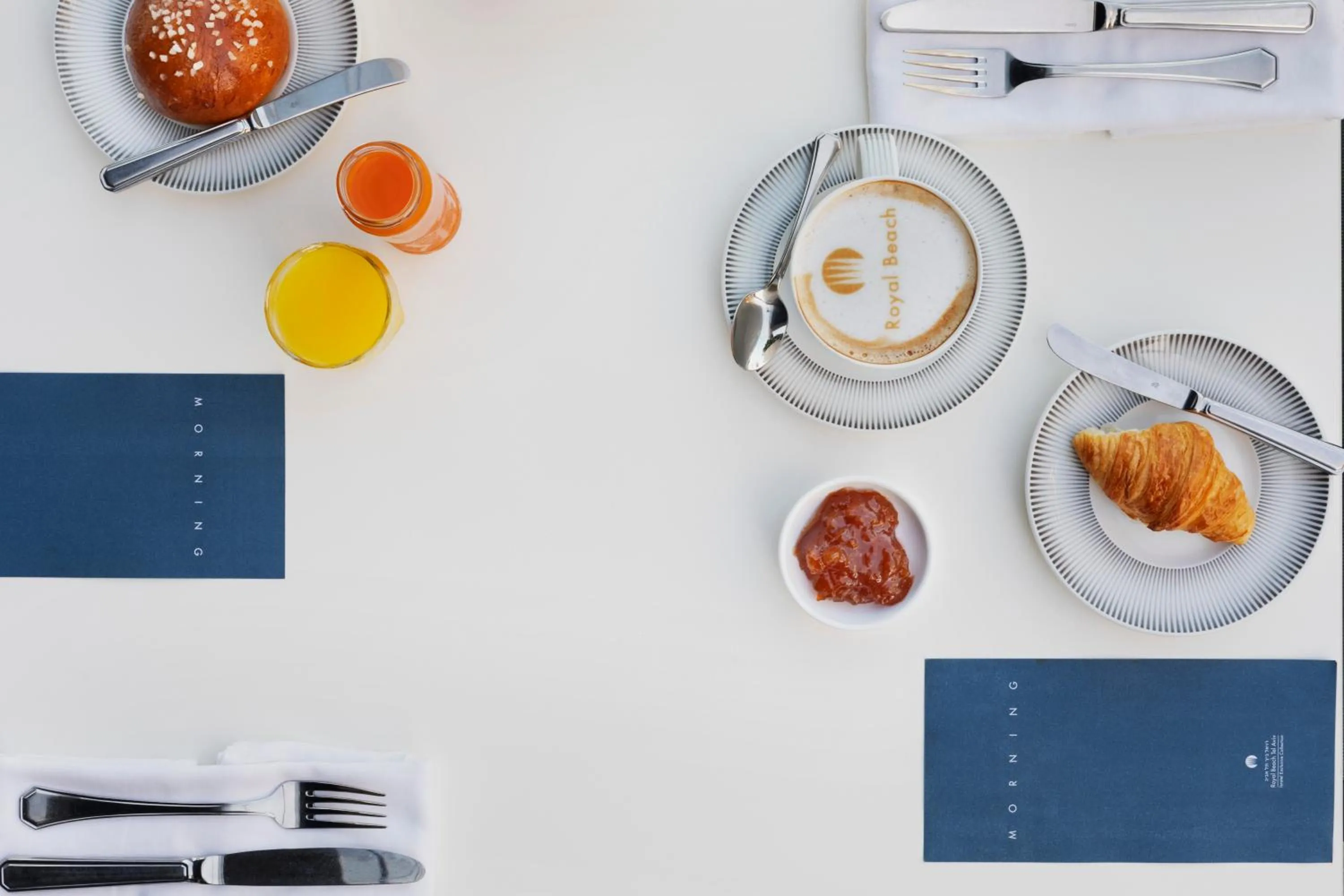 Continental breakfast in Royal Beach Hotel Tel Aviv by Isrotel Exclusive