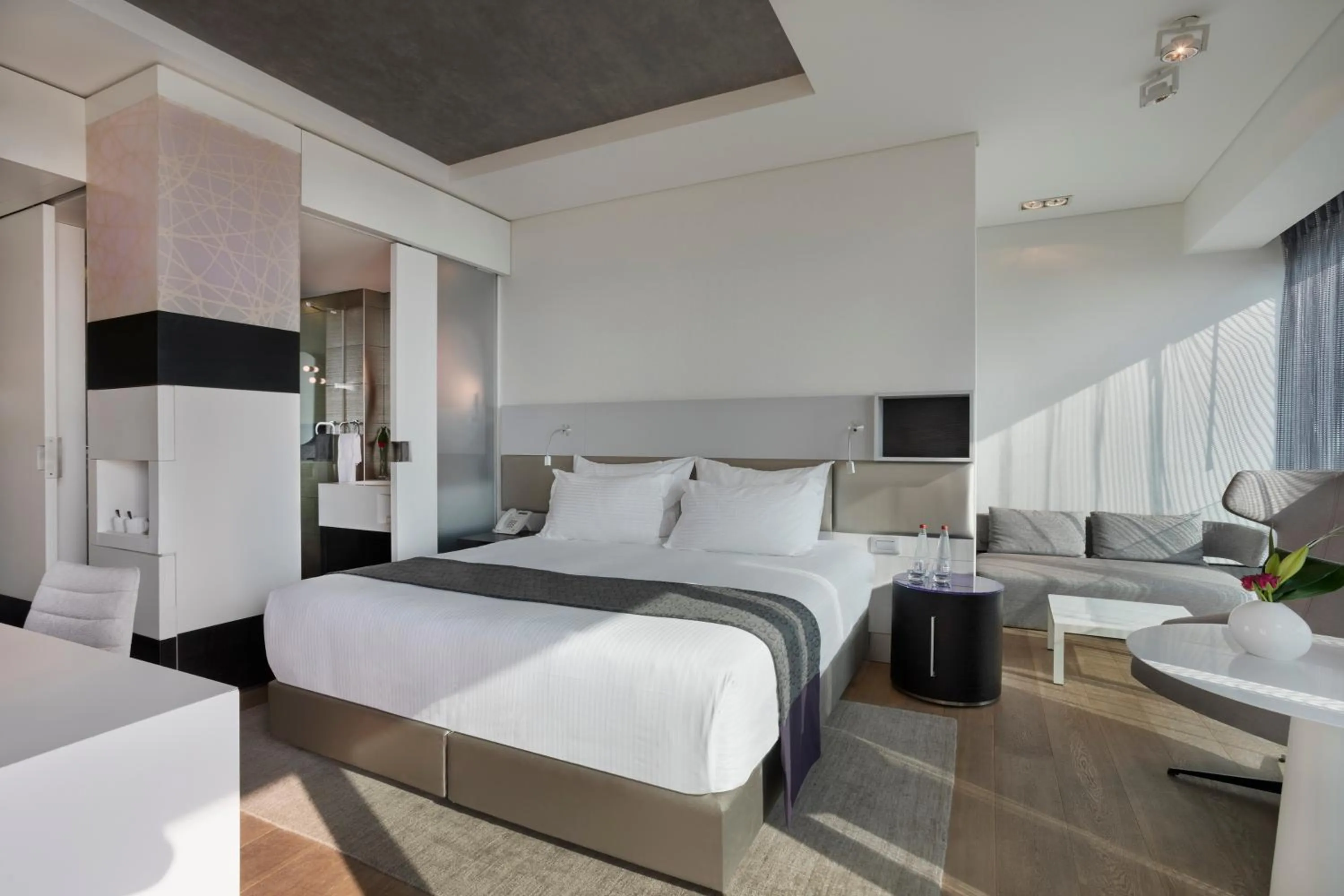 Bedroom, Bed in Royal Beach Hotel Tel Aviv by Isrotel Exclusive