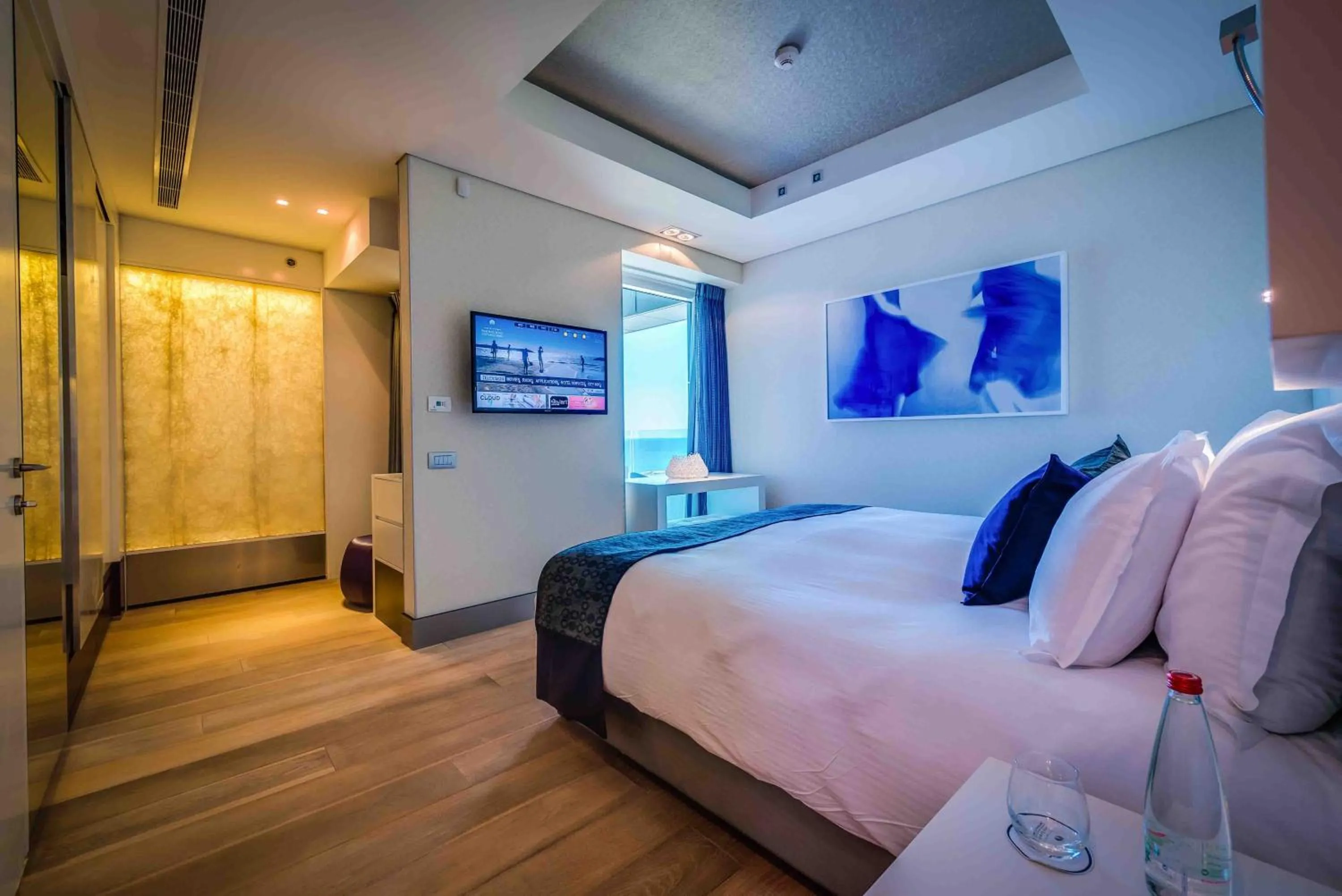 Bed in Royal Beach Hotel Tel Aviv by Isrotel Exclusive