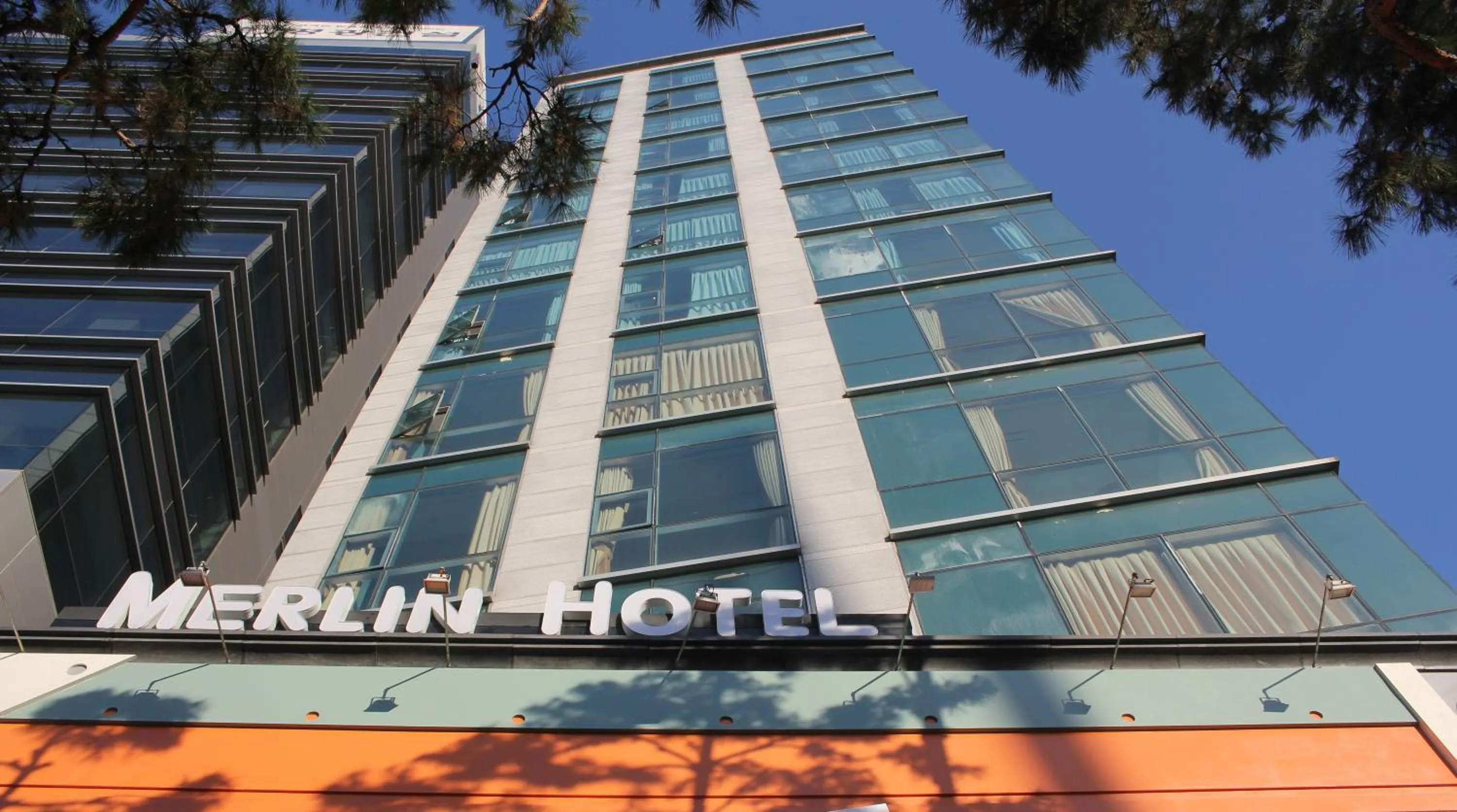 Property building in Myeongdong Merlin Hotel