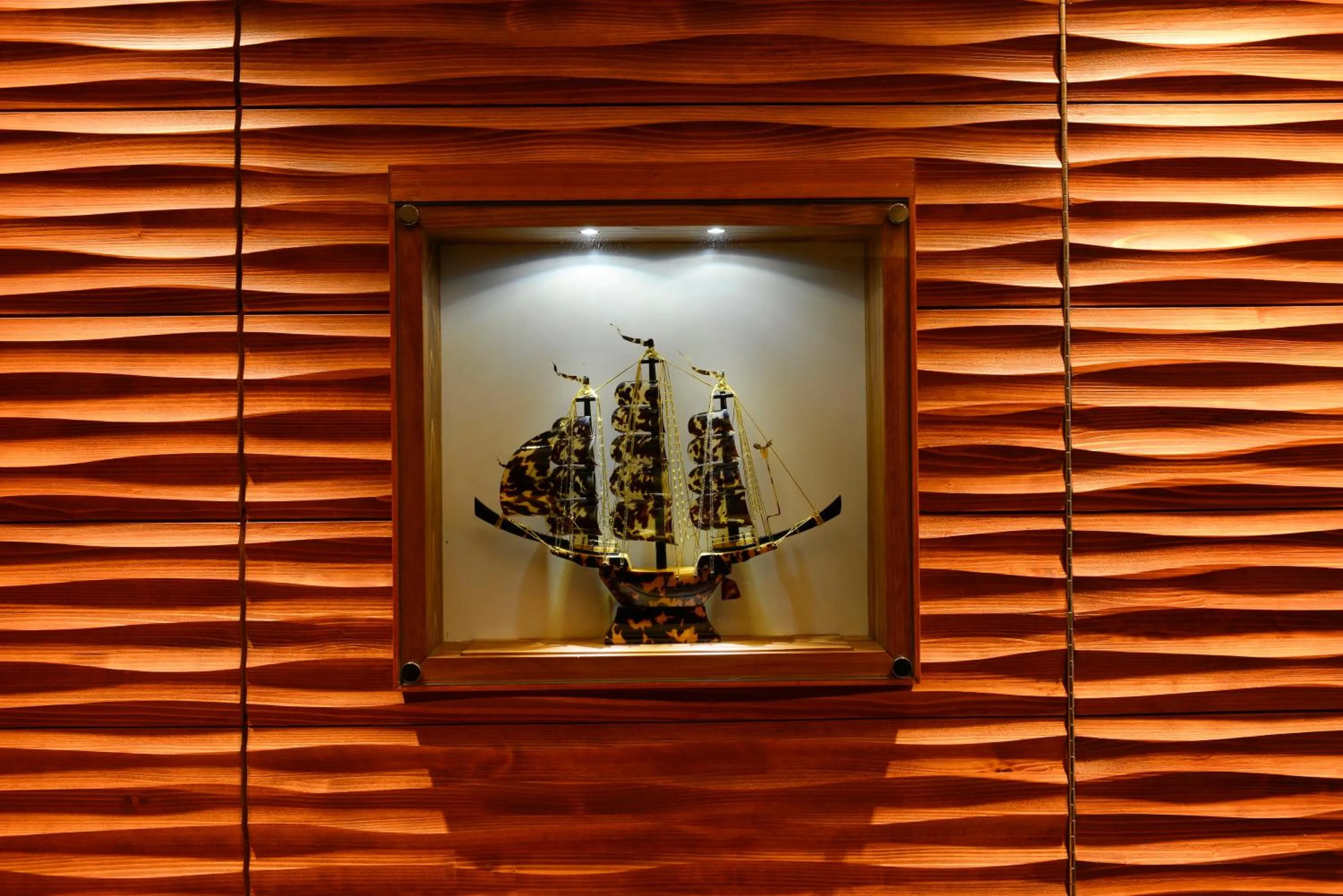 Decorative detail in JR Kyushu Hotel Nagasaki