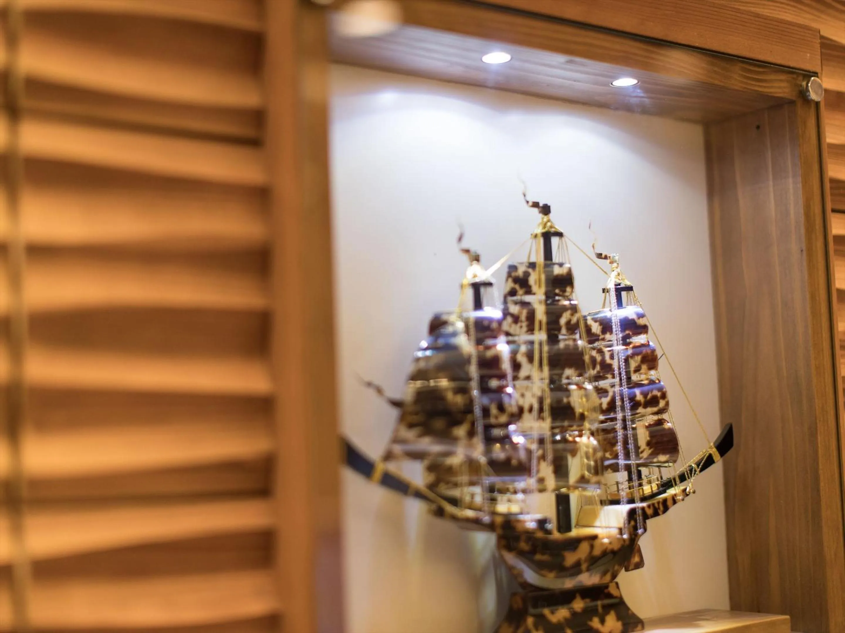 Decorative detail in JR Kyushu Hotel Nagasaki