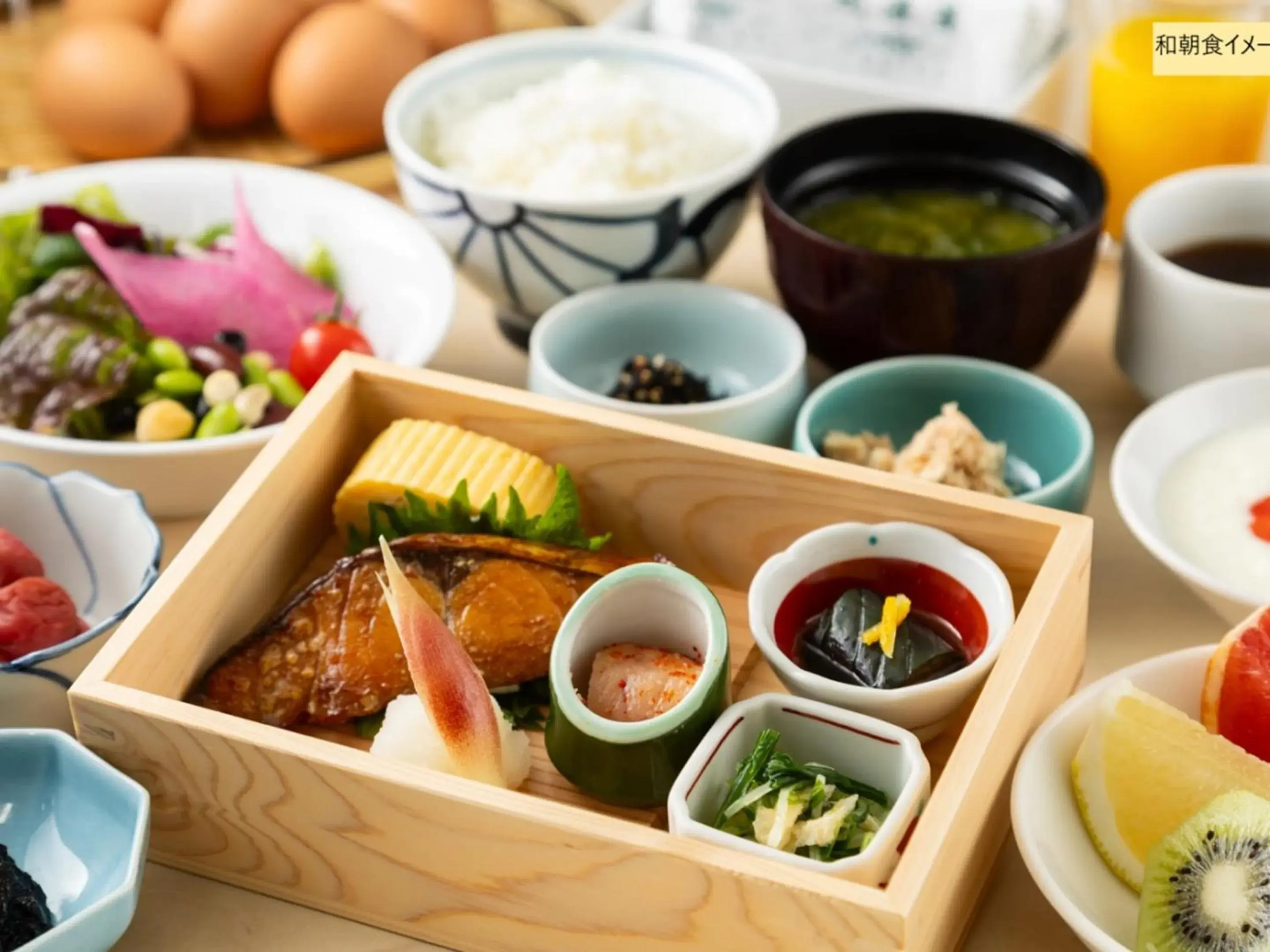 Breakfast in JR Kyushu Hotel Nagasaki Breakfast in JR Kyushu Hotel Nagasaki