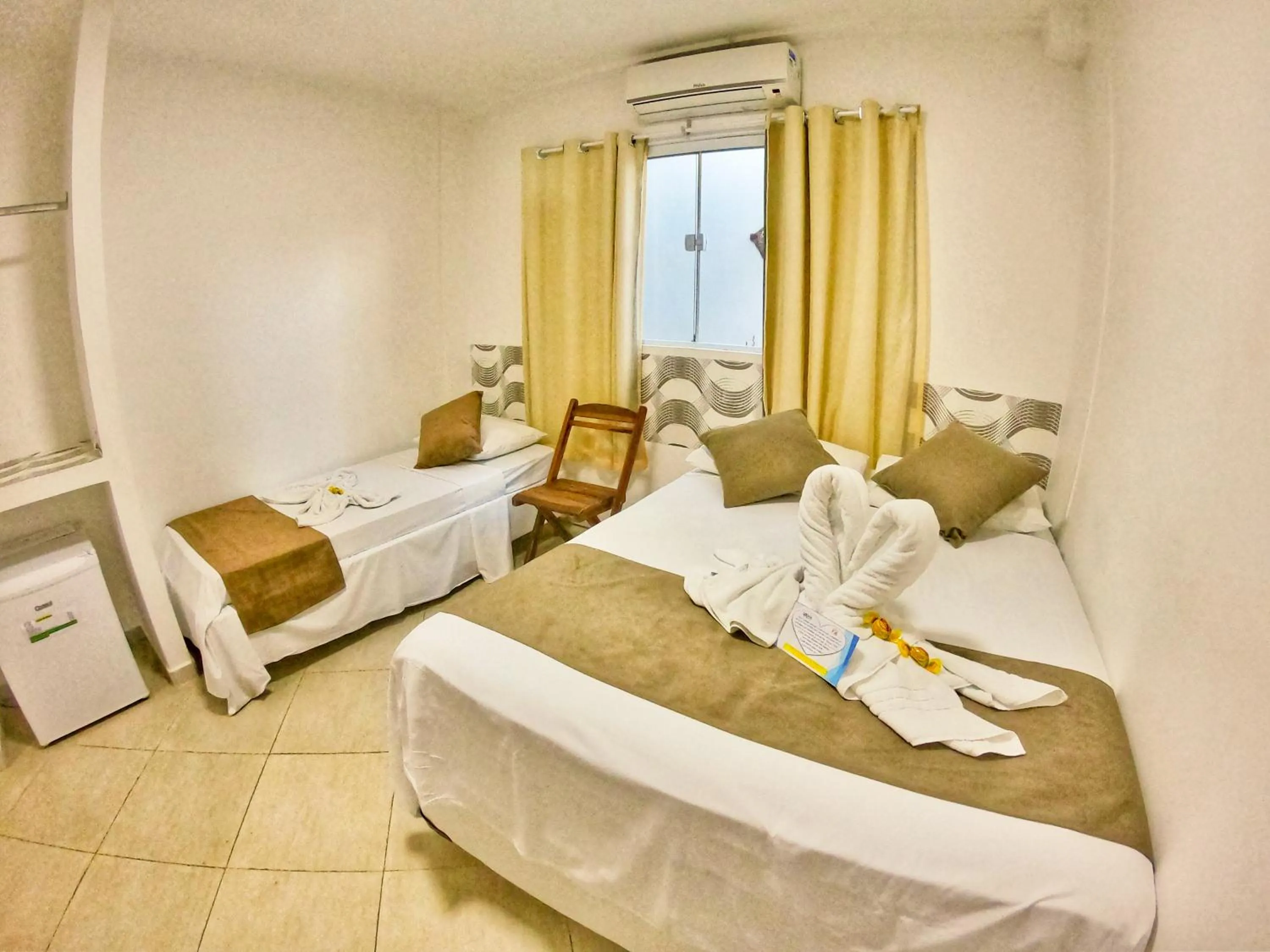 Bed in Pousada Sereia do Porto