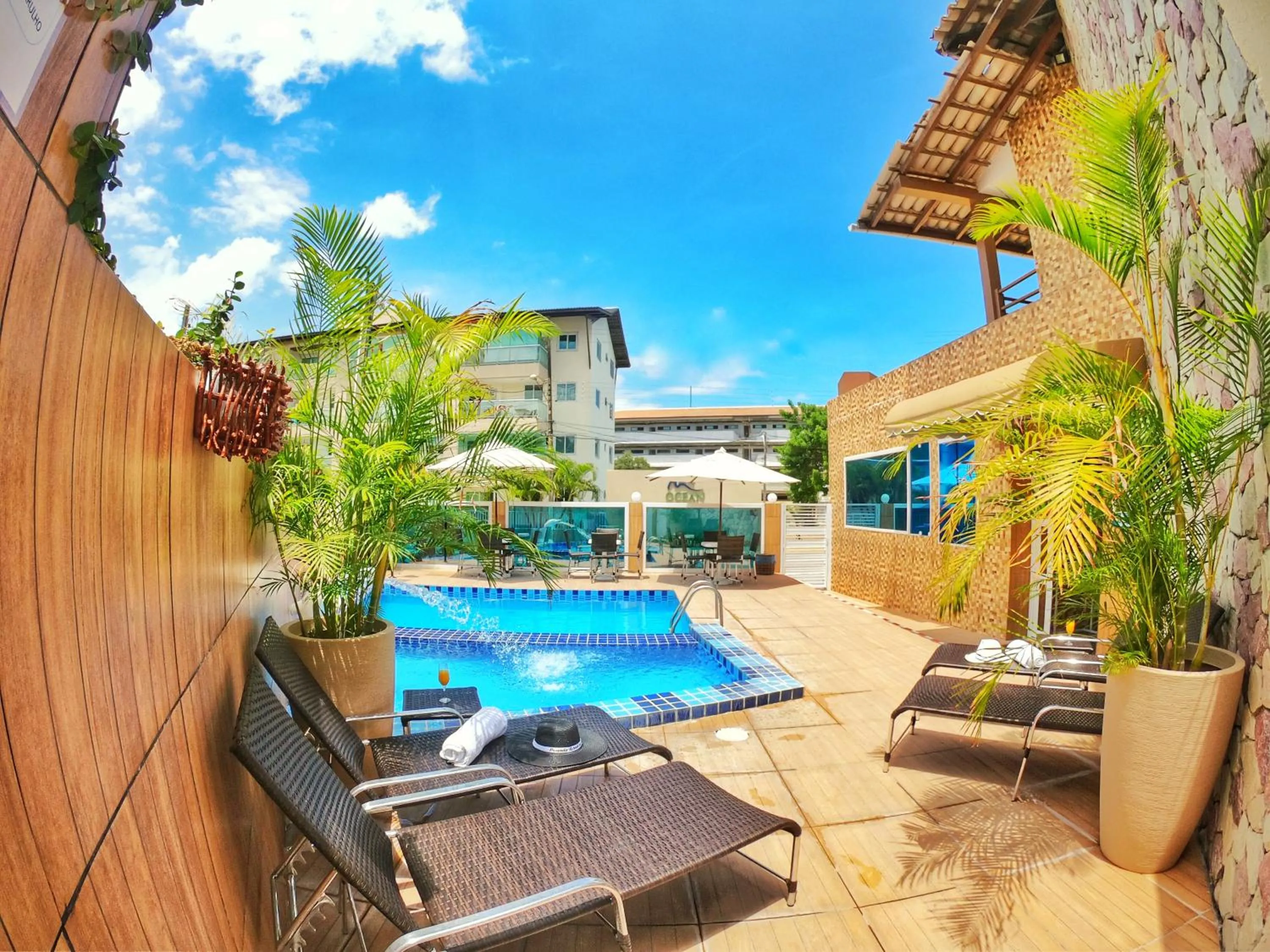 Patio in Pousada Sereia do Porto