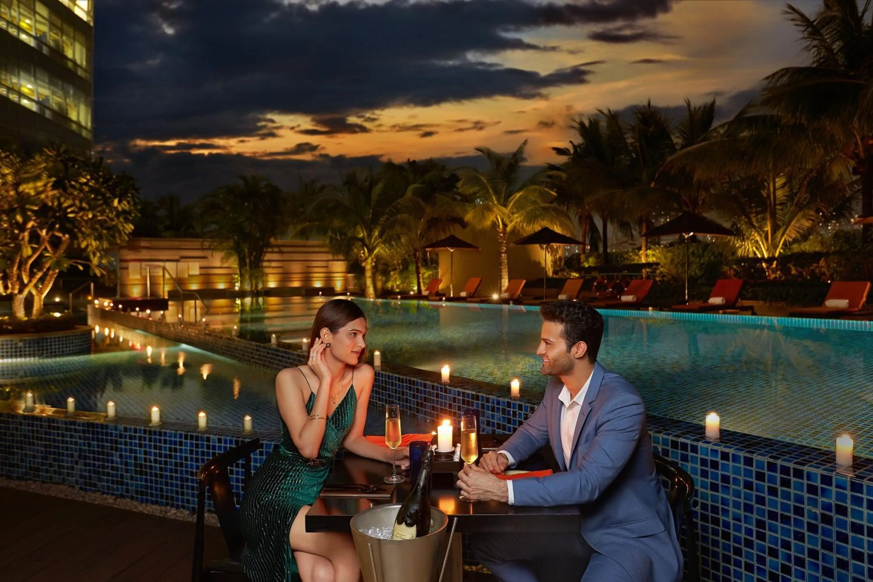 Swimming pool in The Westin Mumbai Garden City