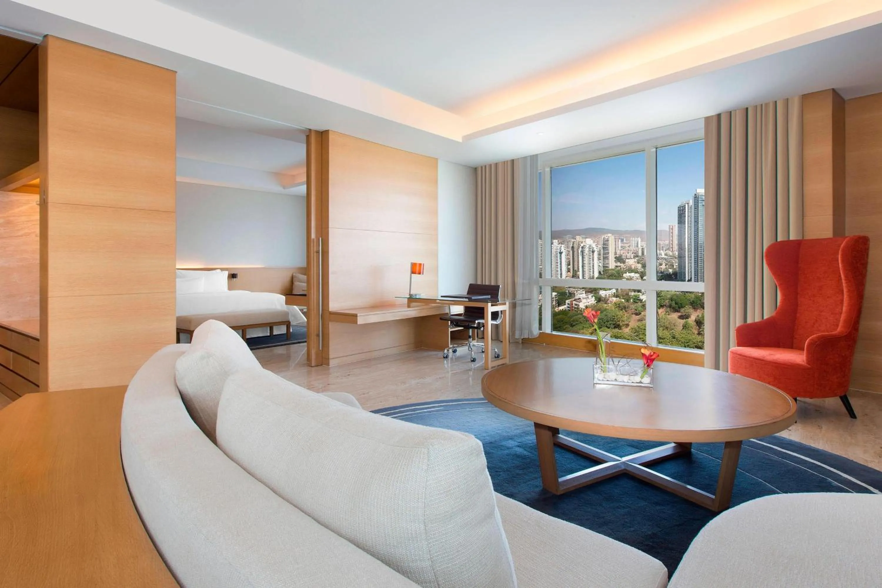 Living room in The Westin Mumbai Garden City