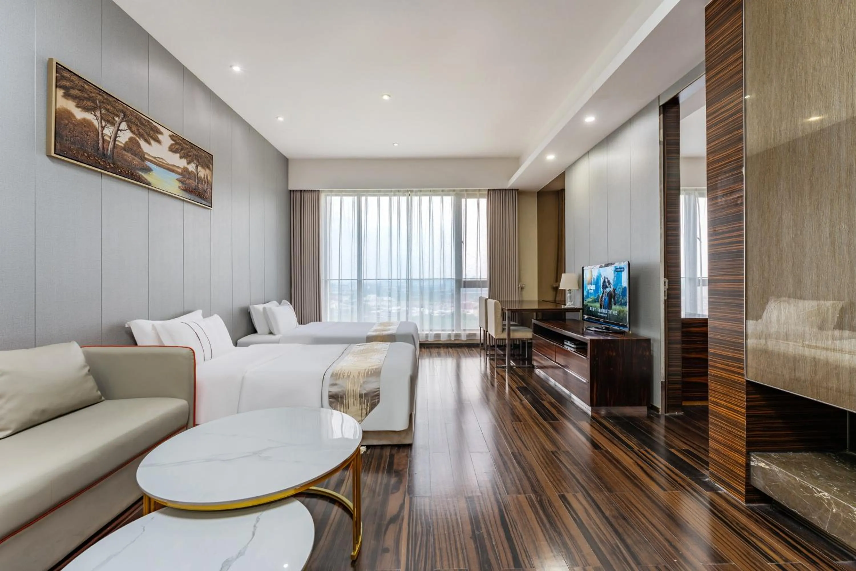 Photo of the whole room in Yicheng Pazhou Poly World Trade Centre Apartment