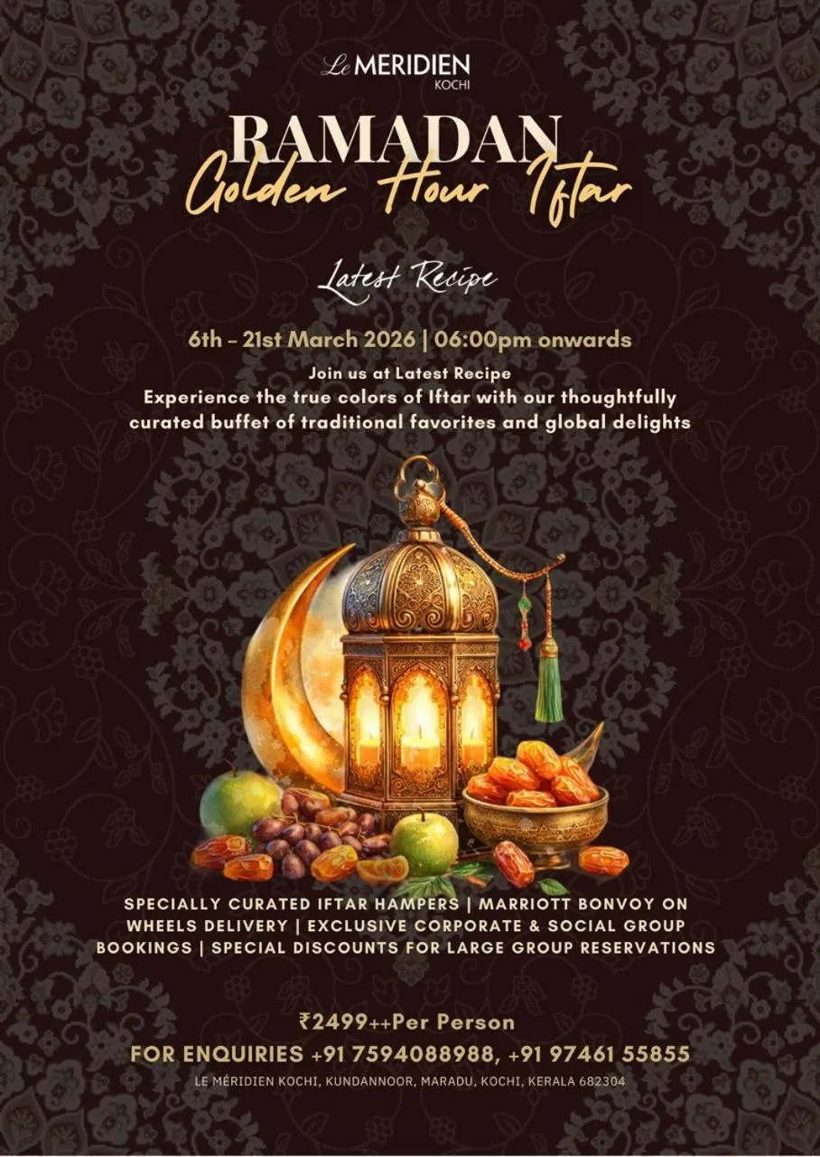 Dinner in Le Meridien Kochi