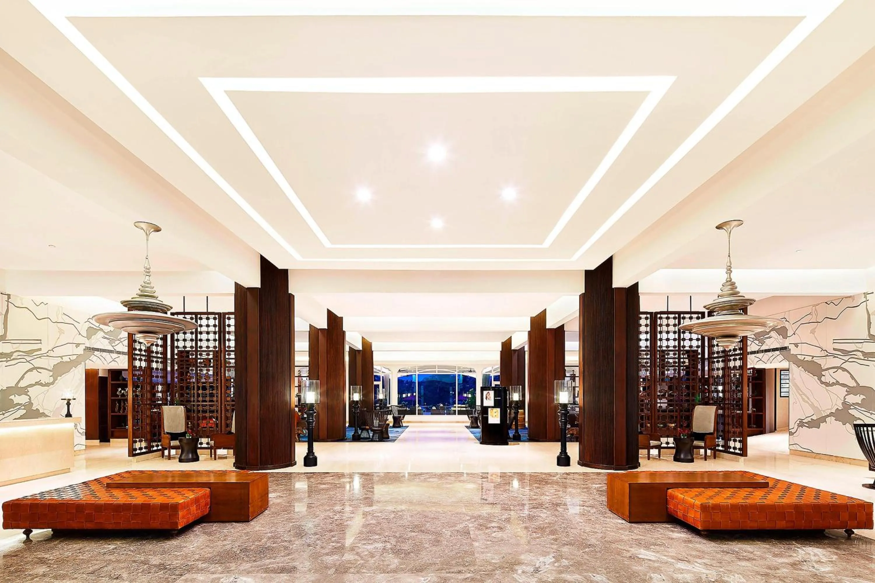 Lobby or reception in Le Meridien Kochi