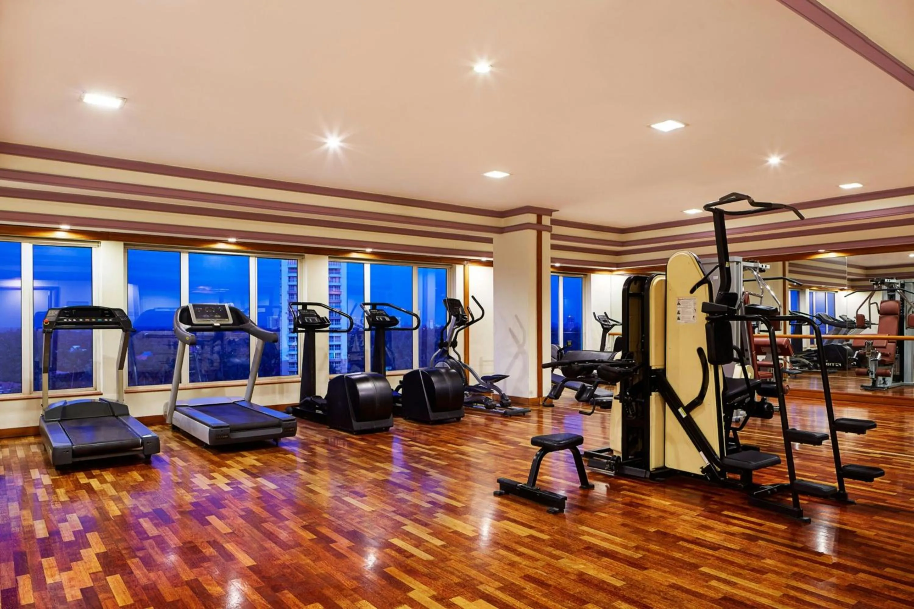 Fitness centre/facilities in Le Meridien Kochi