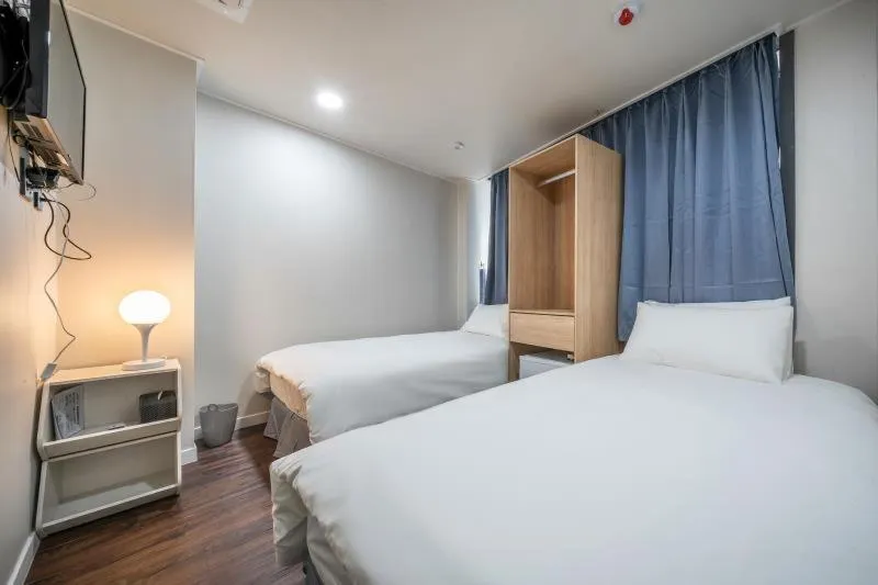 Bed in MAYONE HOTEL Myeongdong