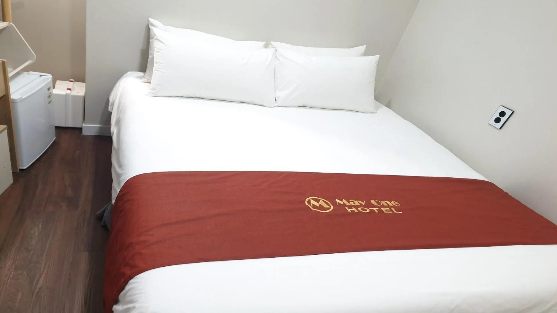Bed in MAYONE HOTEL Myeongdong