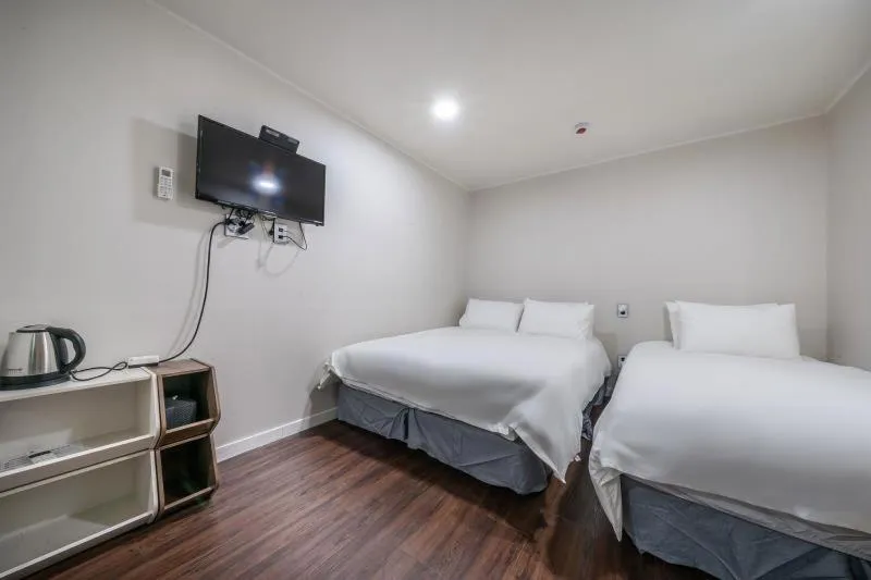 Bed in MAYONE HOTEL Myeongdong