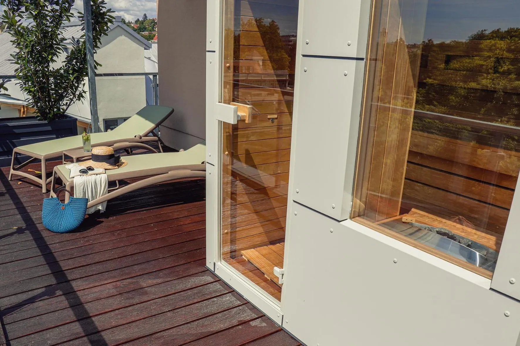 View (from property/room) in Imola Hotel Platán