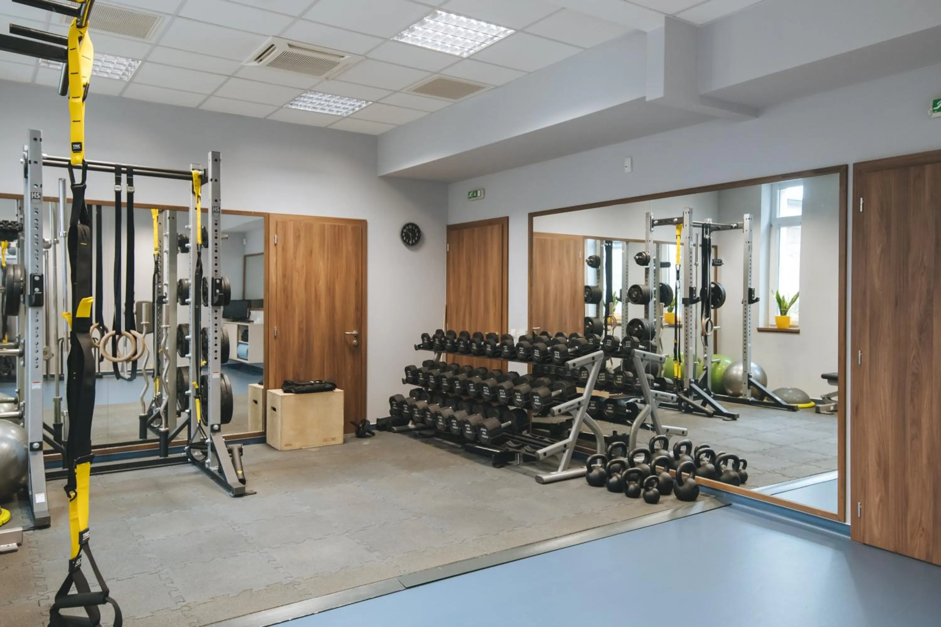 Fitness centre/facilities in Imola Hotel Platán
