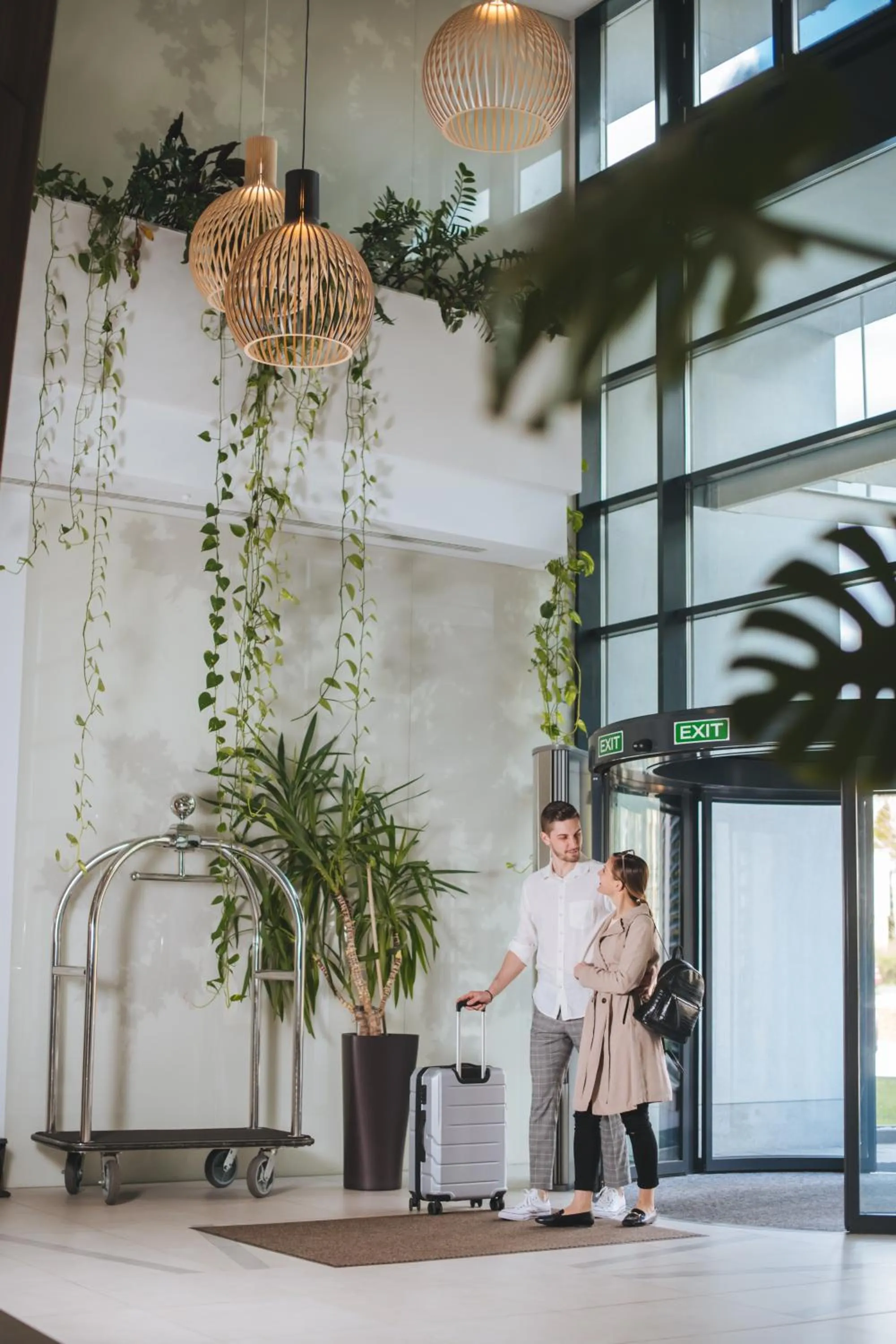 Facade/entrance in Imola Hotel Platán