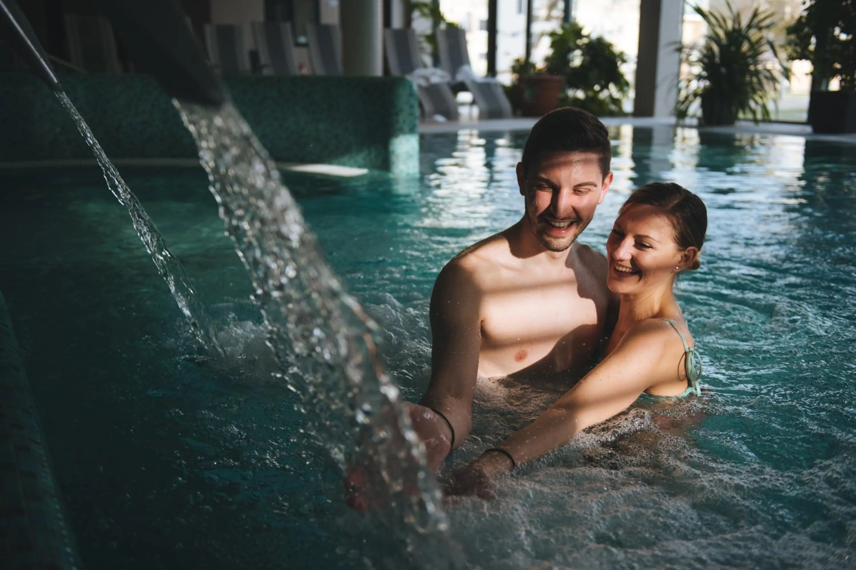 Swimming pool in Imola Hotel Platán