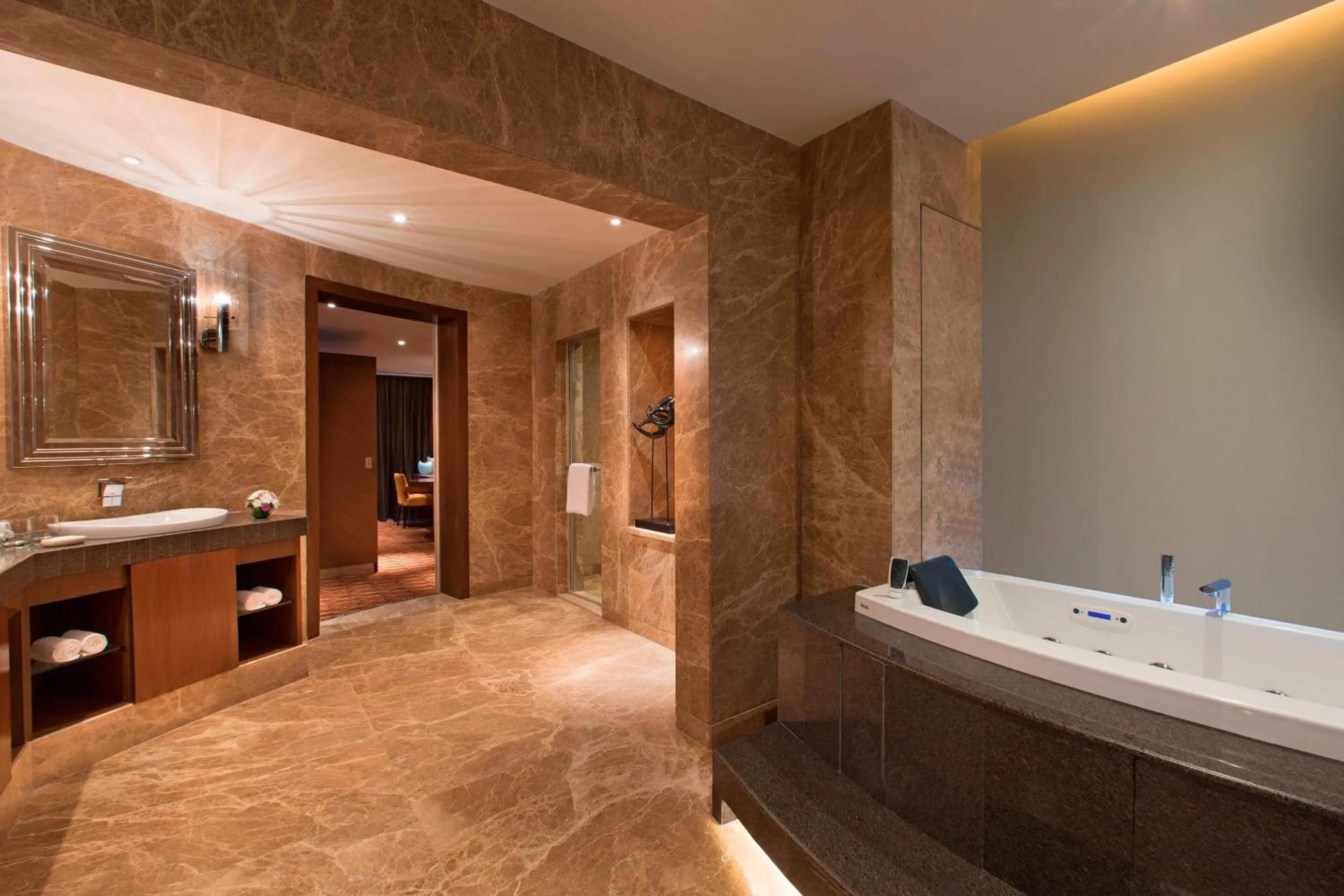 Bathroom in Sheraton Grand Bangalore Hotel at Brigade Gateway