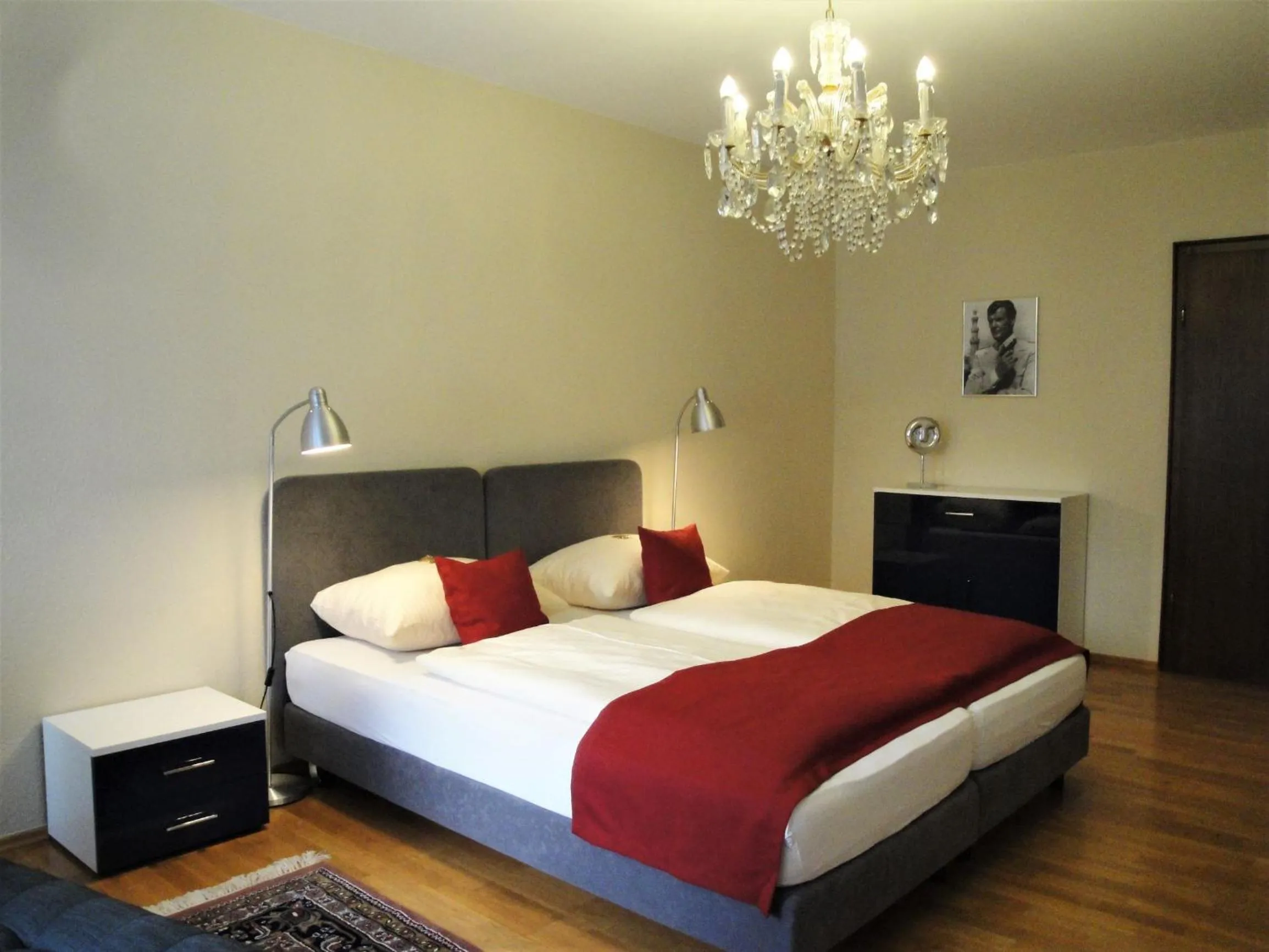 Bed in Hotel garni Bellevue