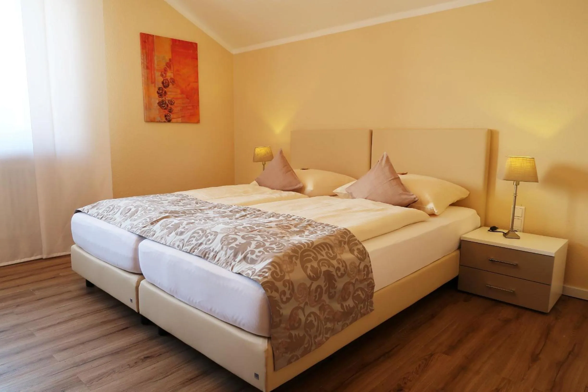 Bed in Hotel garni Bellevue