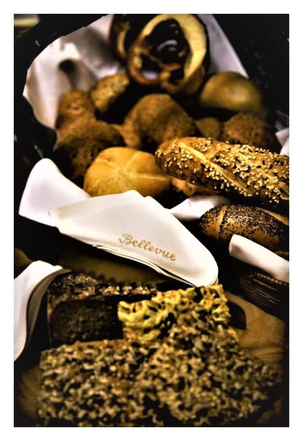 Buffet breakfast in Hotel garni Bellevue