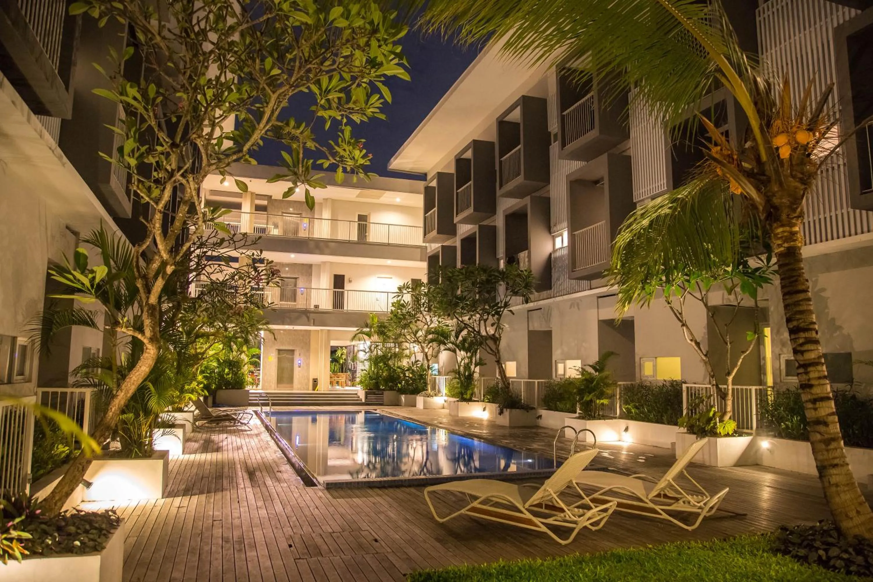 Swimming pool in The Rooms Apartment Bali by ARM Hospitality