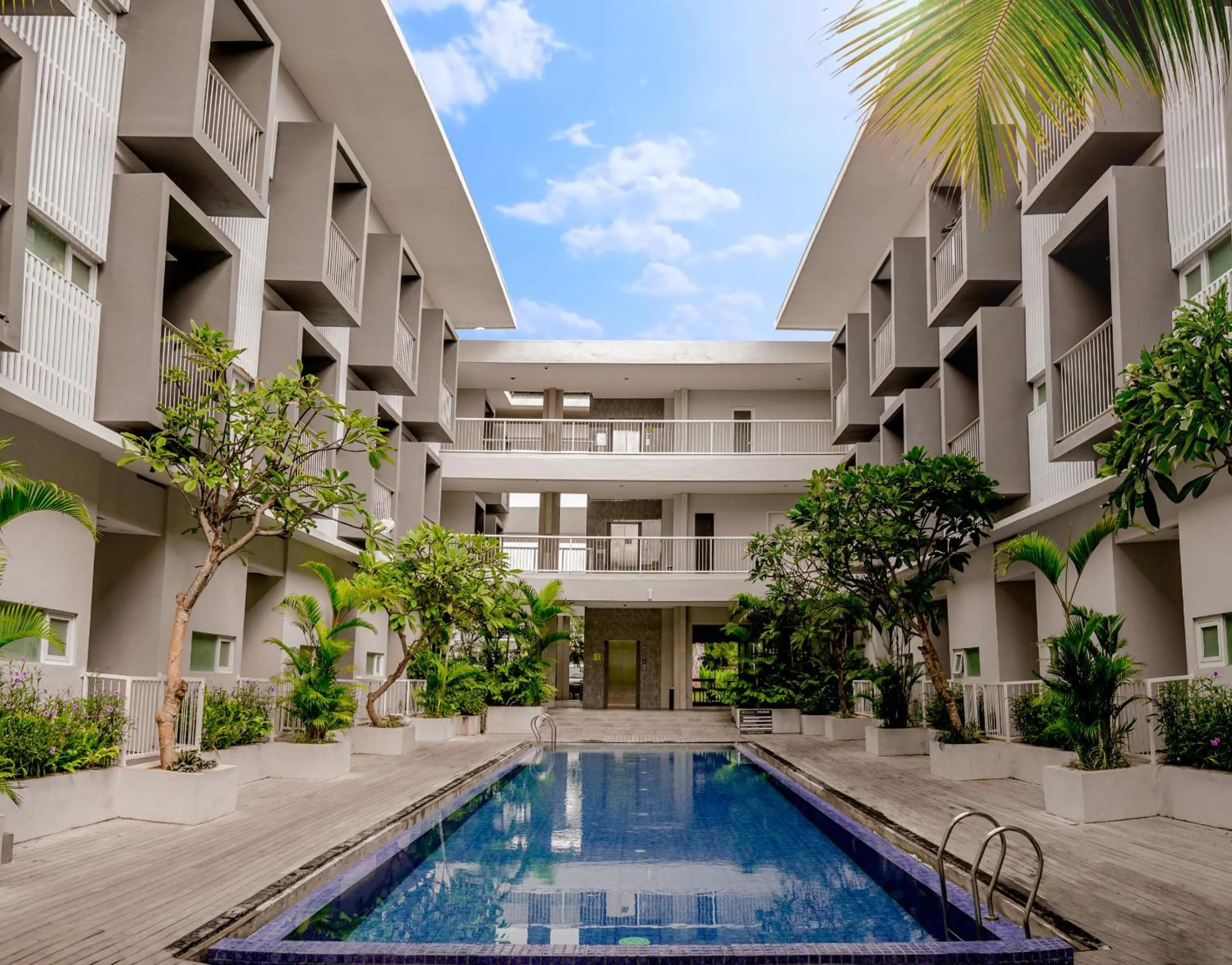 Property building in The Rooms Apartment Bali by ARM Hospitality