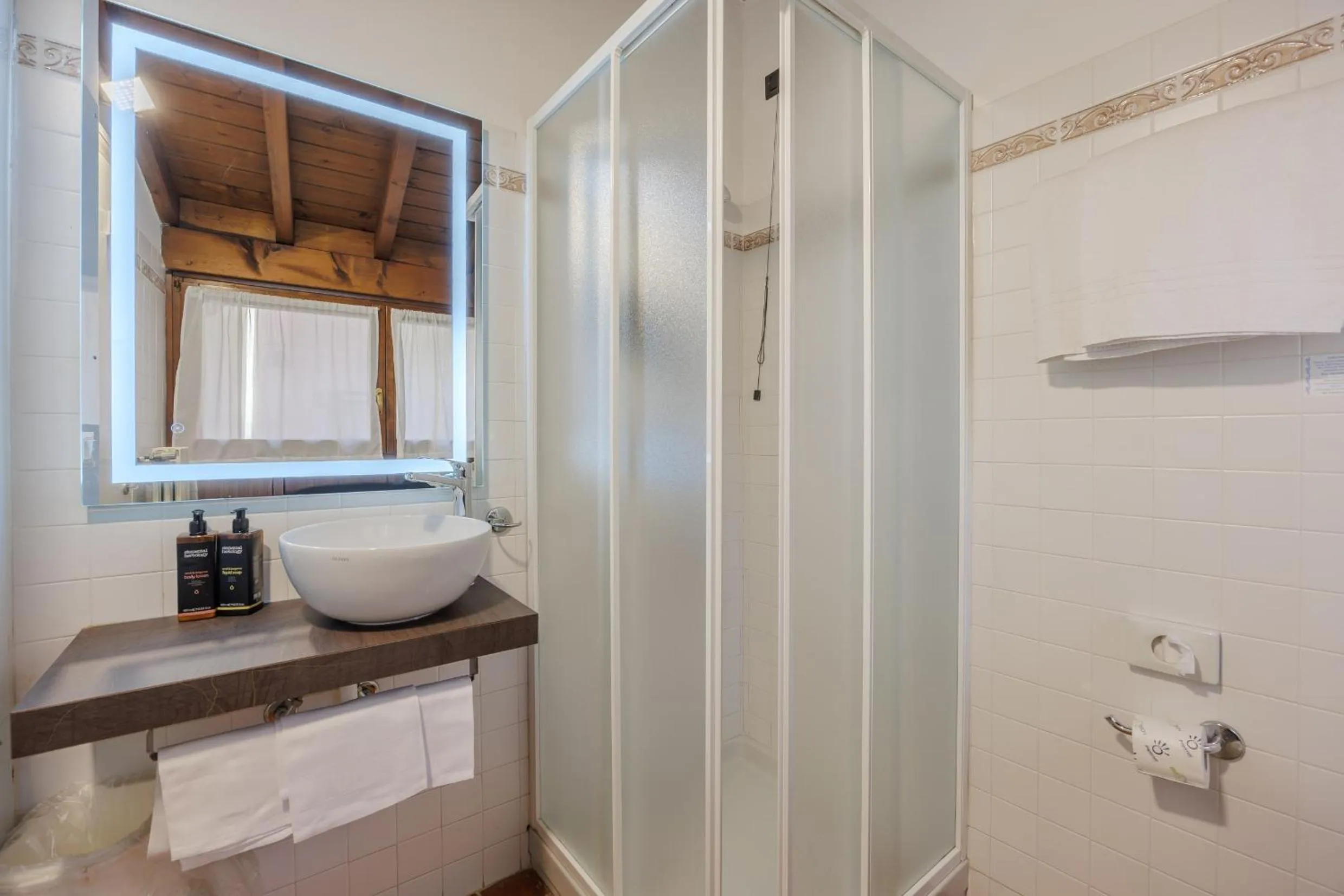 Bathroom in Hotel Degli Oleandri