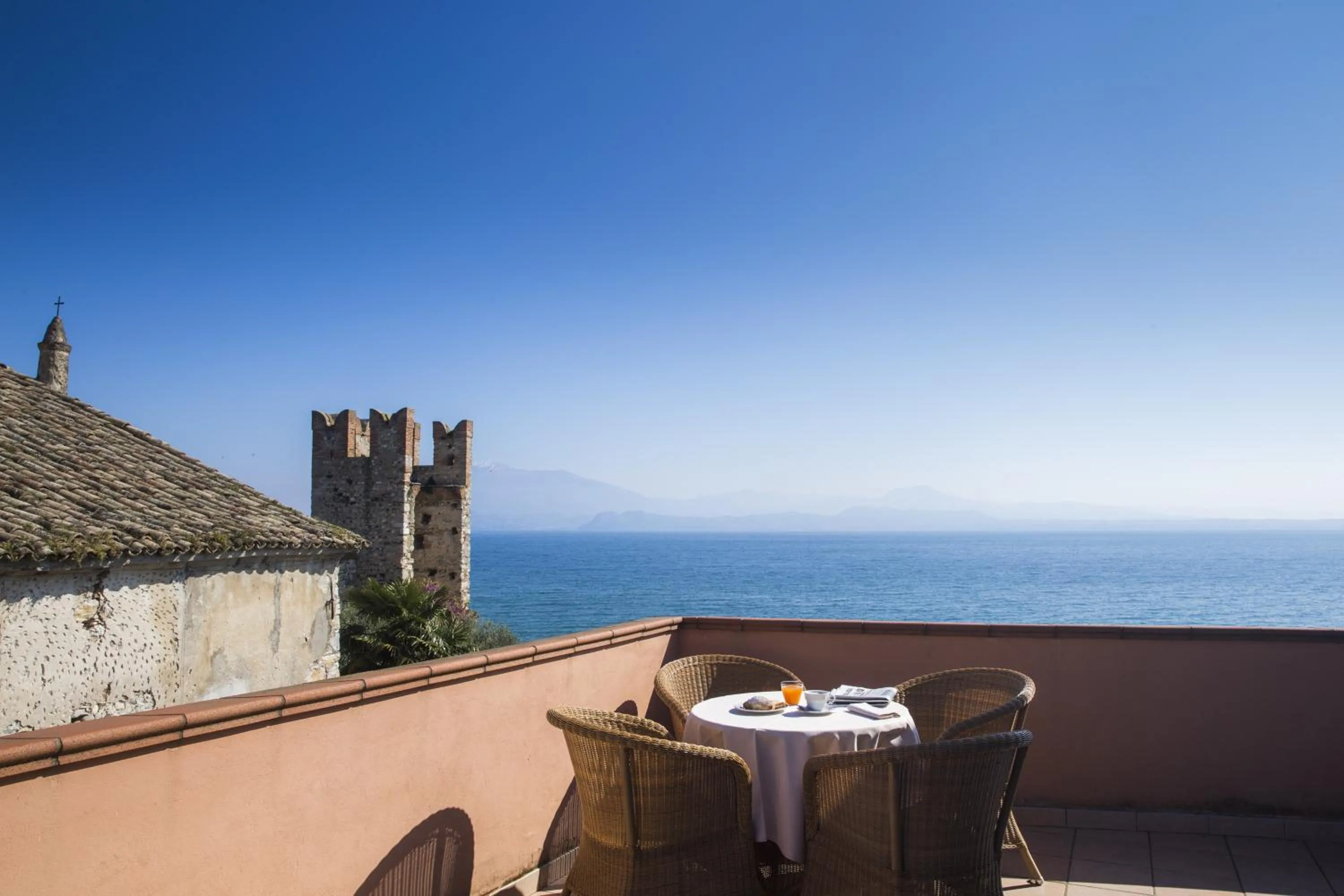 Balcony/Terrace in Hotel Degli Oleandri