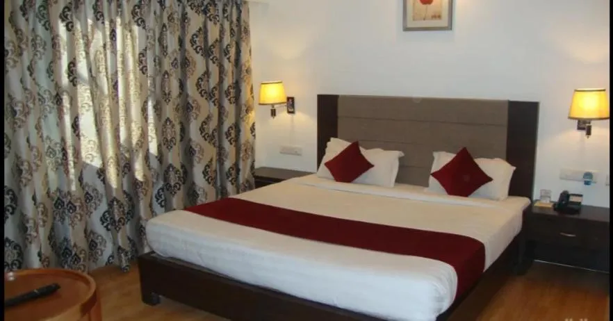 Bed in Hotel Aditya